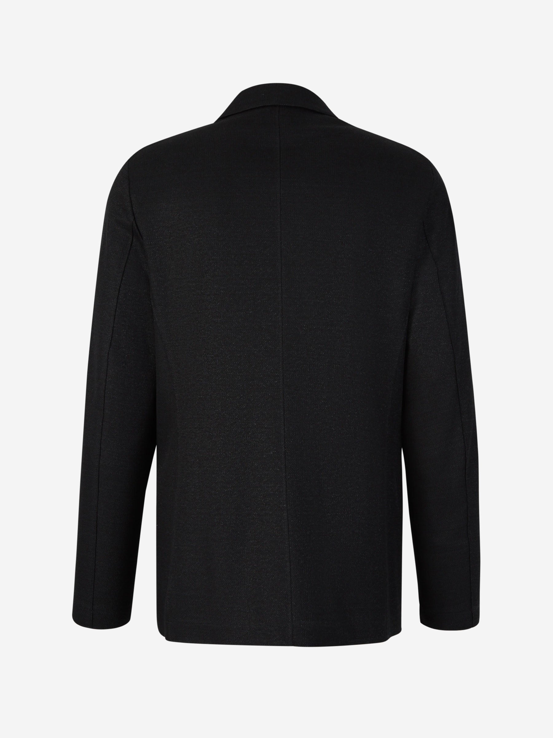 Outlet online Harris Wharf Hombre Americana Lino y Algodón color Negro sku 302-003416 03 - Foto 2