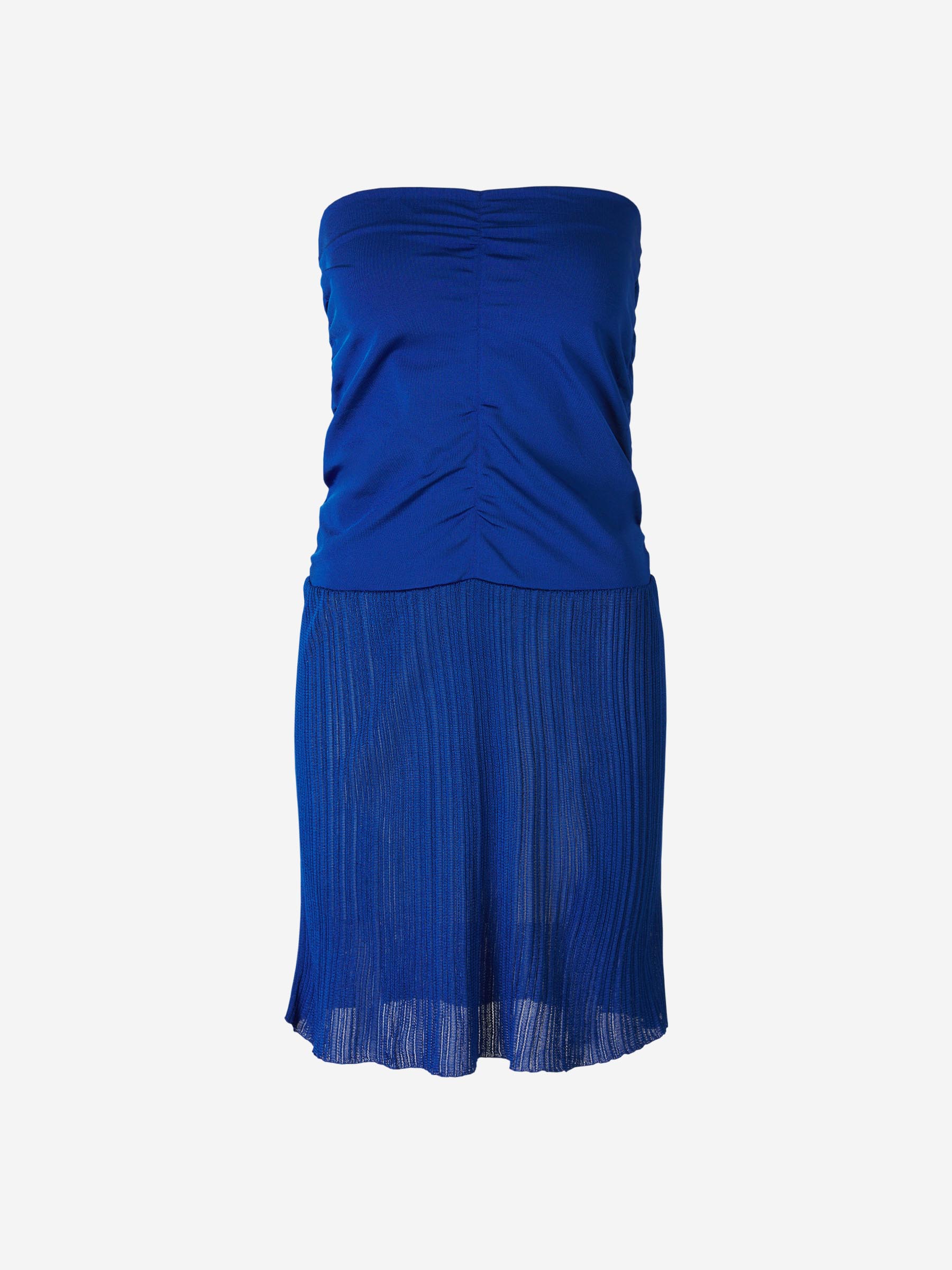 Outlet online Tom Ford Mujer Vestido Fruncido color Azul Real sku 750-001385 01 - Foto 1