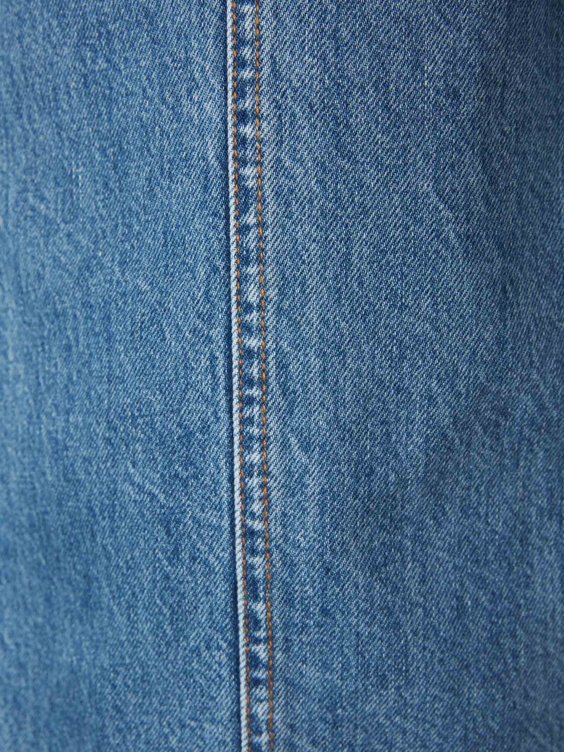 Outlet online Jacquemus Mujer Falda Le Jupe Nimes color Azul Denim sku 750-001395 01 - Foto 5