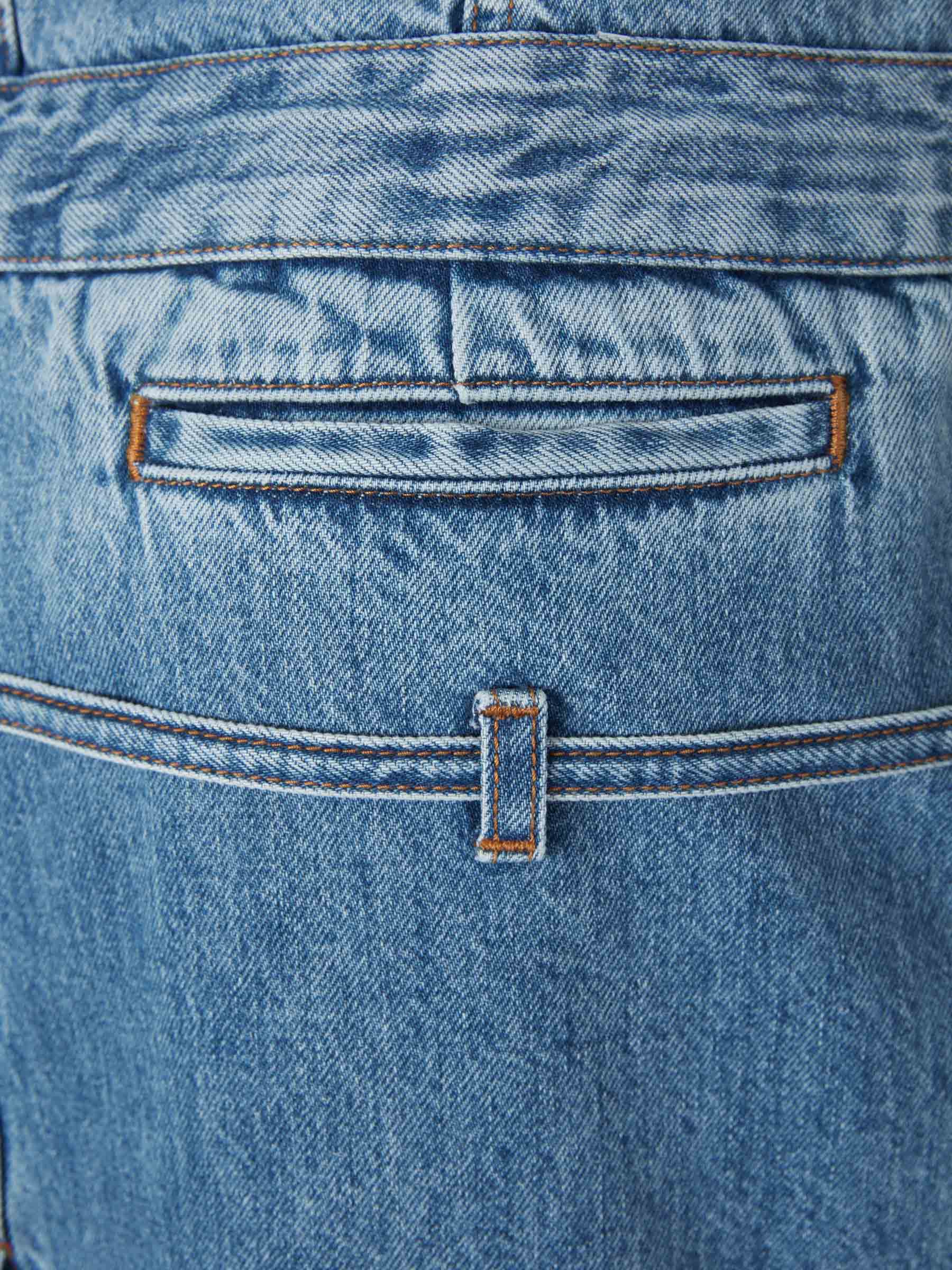 Outlet online Jacquemus Mujer Falda Le Jupe Nimes color Azul Denim sku 750-001395 01 - Foto 6