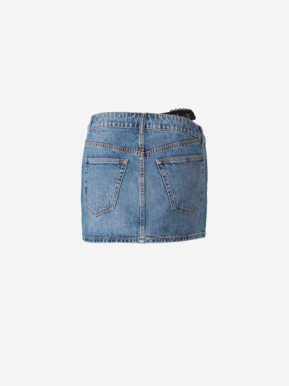 Alexander Wang Mujer Barcelona Falda Mini Asimétrica color Azul sku 750-001556 01 - Foto 2