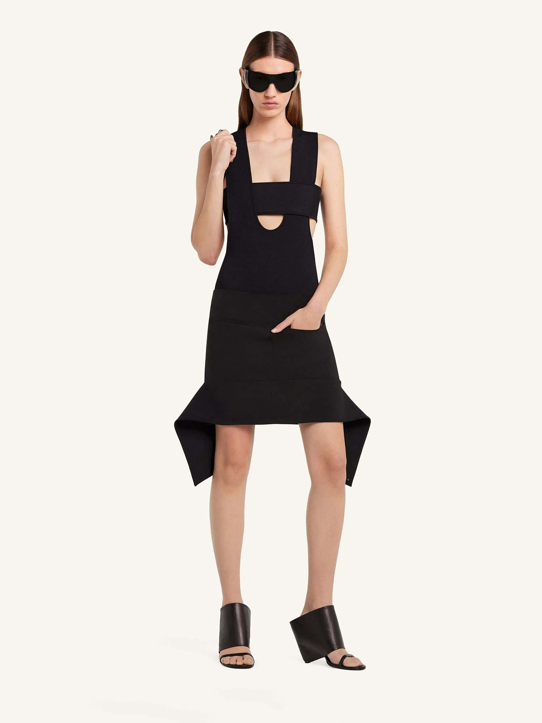 Courrèges Mujer Barcelona Falda Mini Cinturón color Negro sku 750-001567 01 - Foto 2