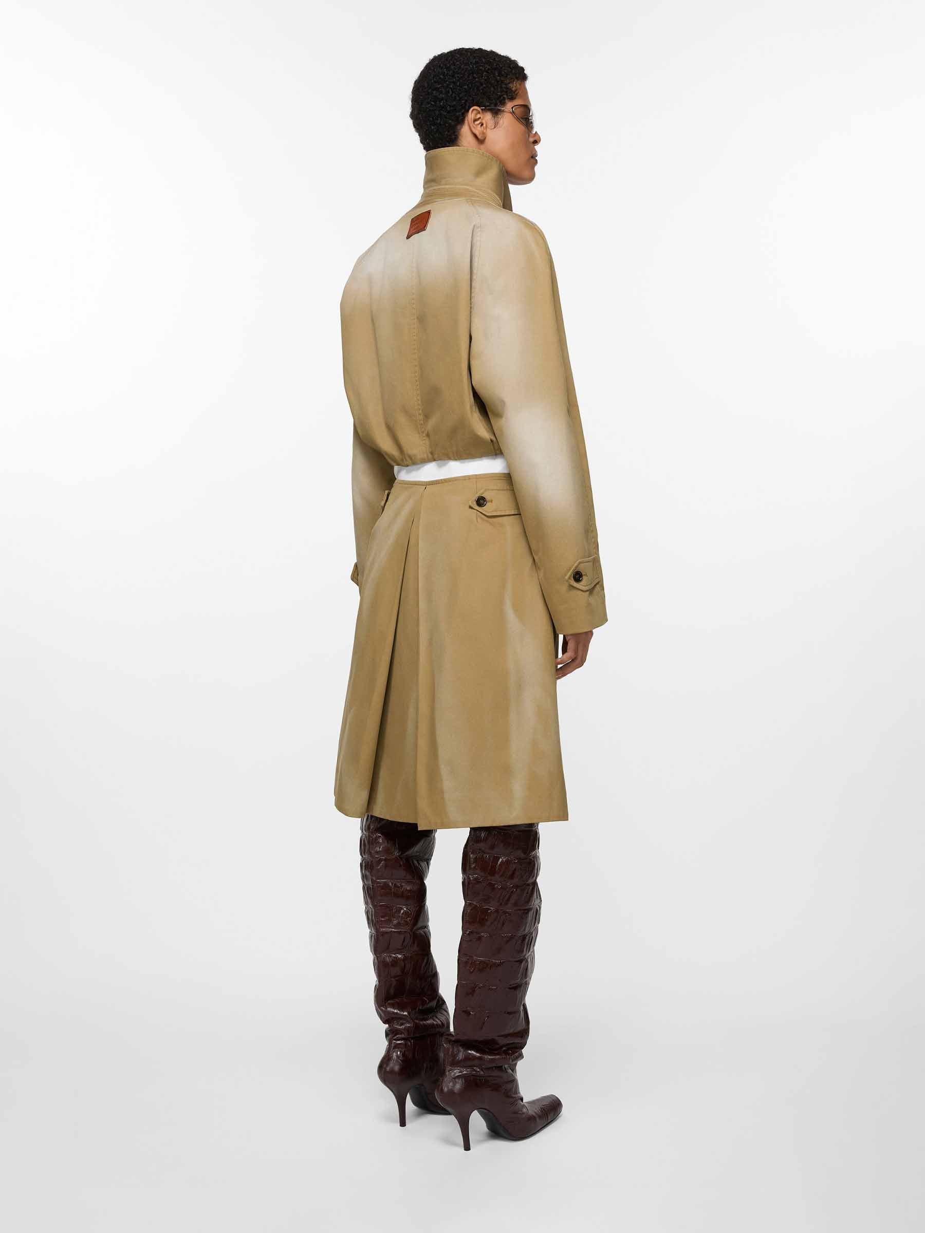 Outlet online Acne Studios Mujer Falda Midi Algodón color Beige sku 750-001590 01 - Foto 5