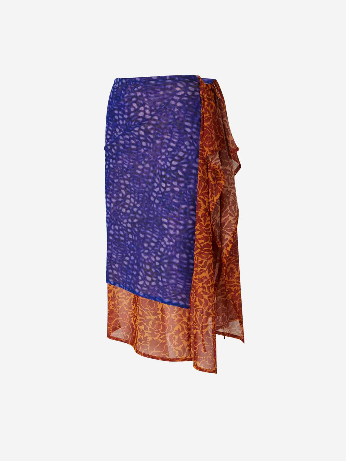 Dries Van Noten Mujer Barcelona Falda Midi Estampado color Multicolor sku 750-001606 01 - Foto 2