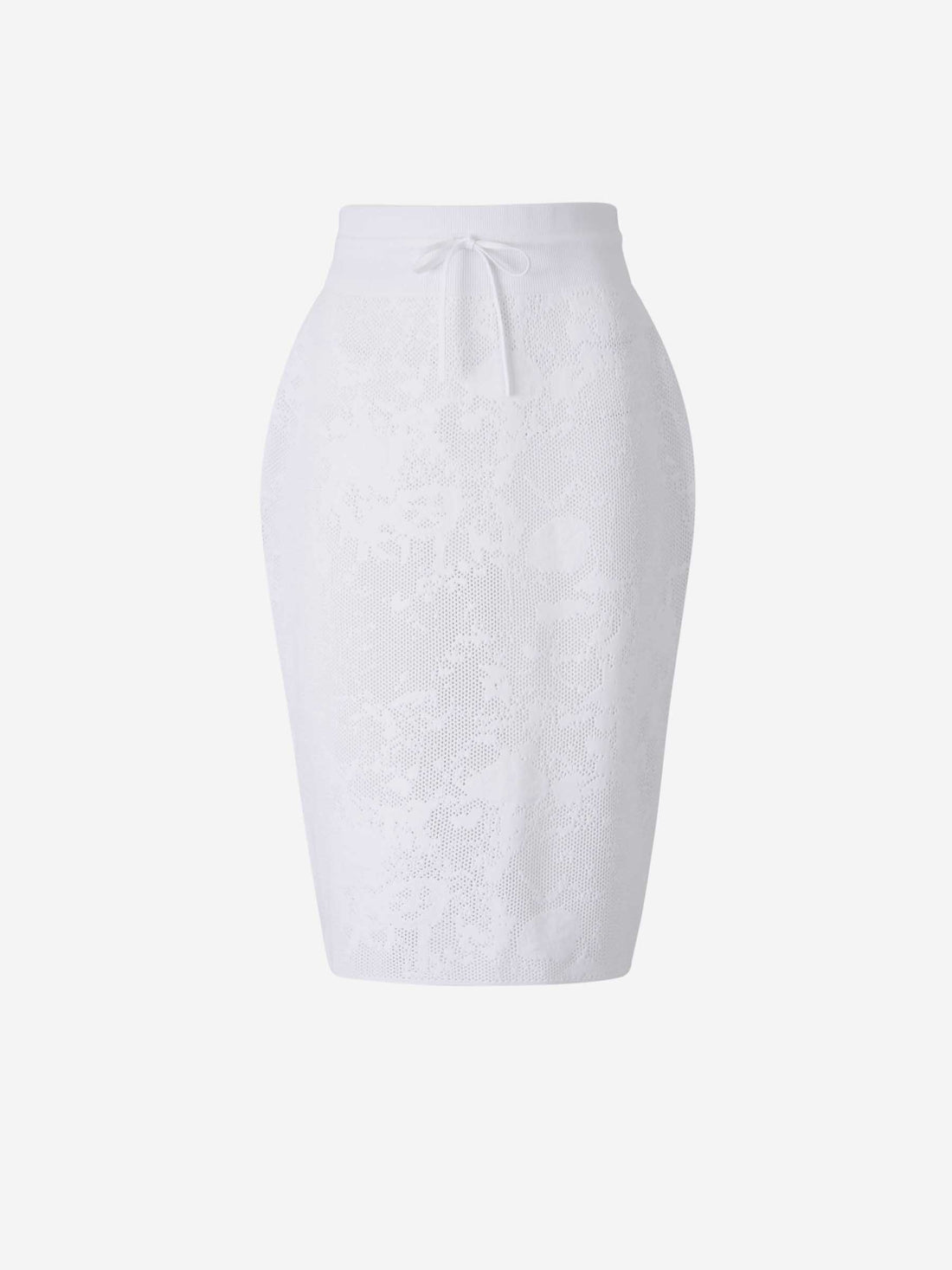 Fabiana Filippi Mujer Barcelona Falda Midi Punto color Blanco sku 750-001610 01 - Foto 1