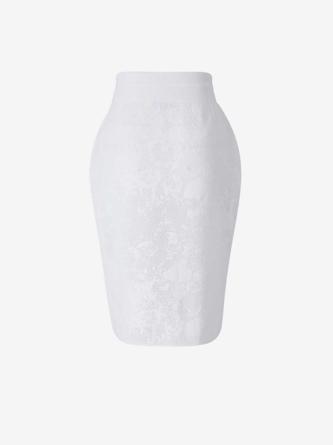 Fabiana Filippi Mujer Barcelona Falda Midi Punto color Blanco sku 750-001610 01 - Foto 2