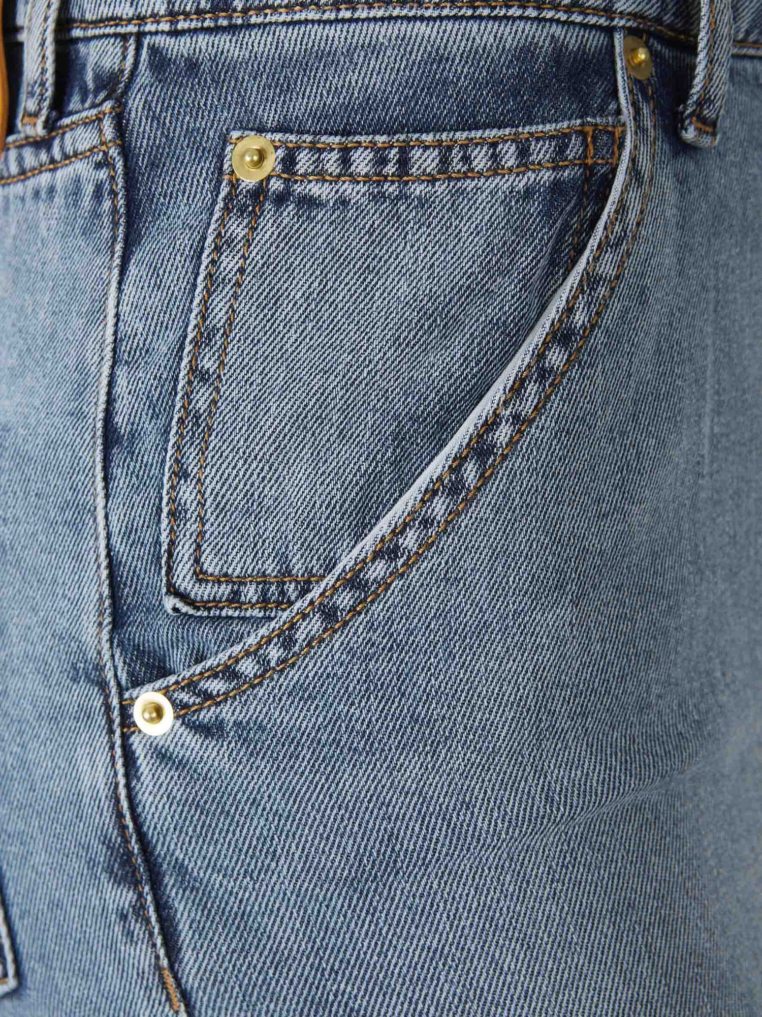 Darkpark Mujer Barcelona Falda Midi Denim color Azul Denim Claro sku 750-001614 01 - Foto 4