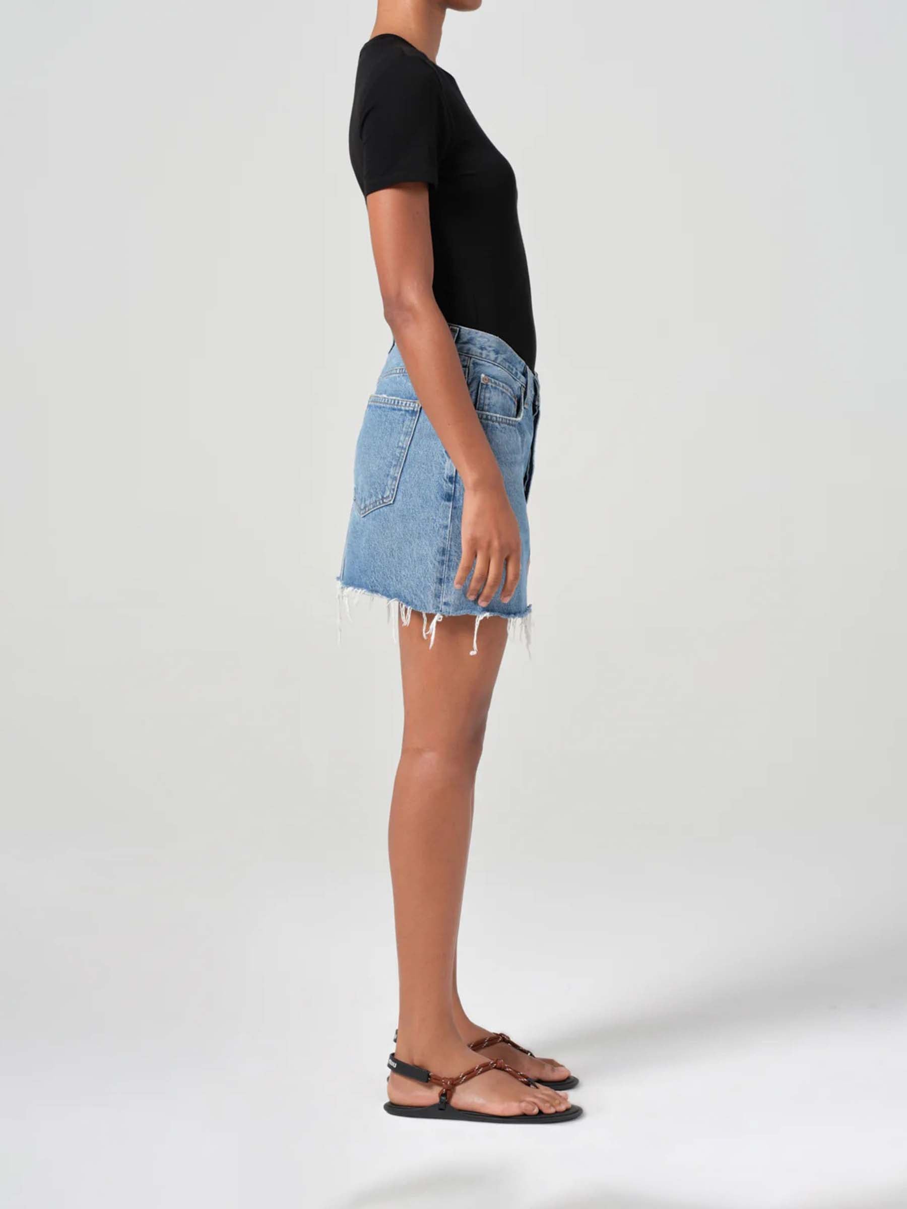 Outlet online Agolde Mujer Falda Mini Denim color Azul sku 750-001618 01 - Foto 3