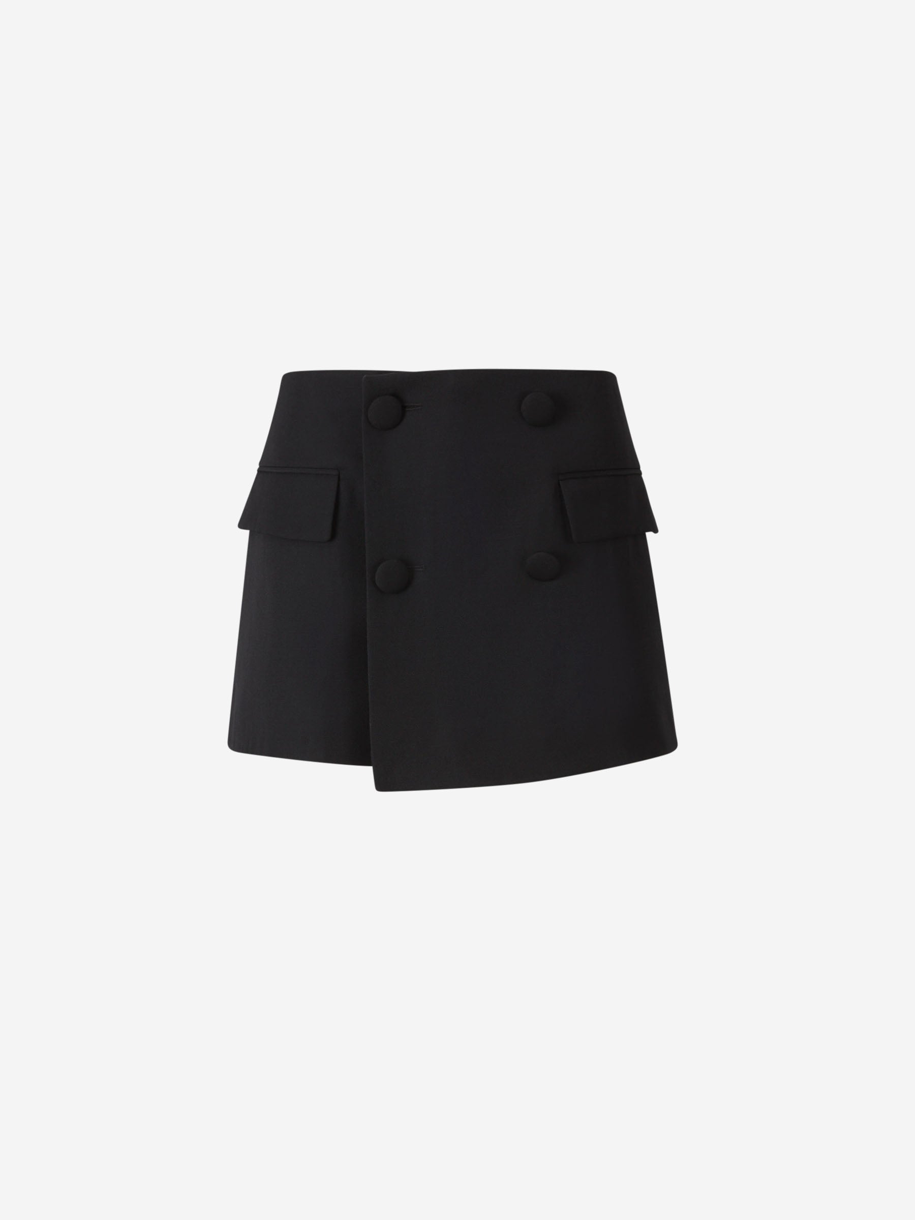 Outlet online Balmain Mujer Falda Mini Pantalón color Negro sku 750-001644 01 - Foto 1