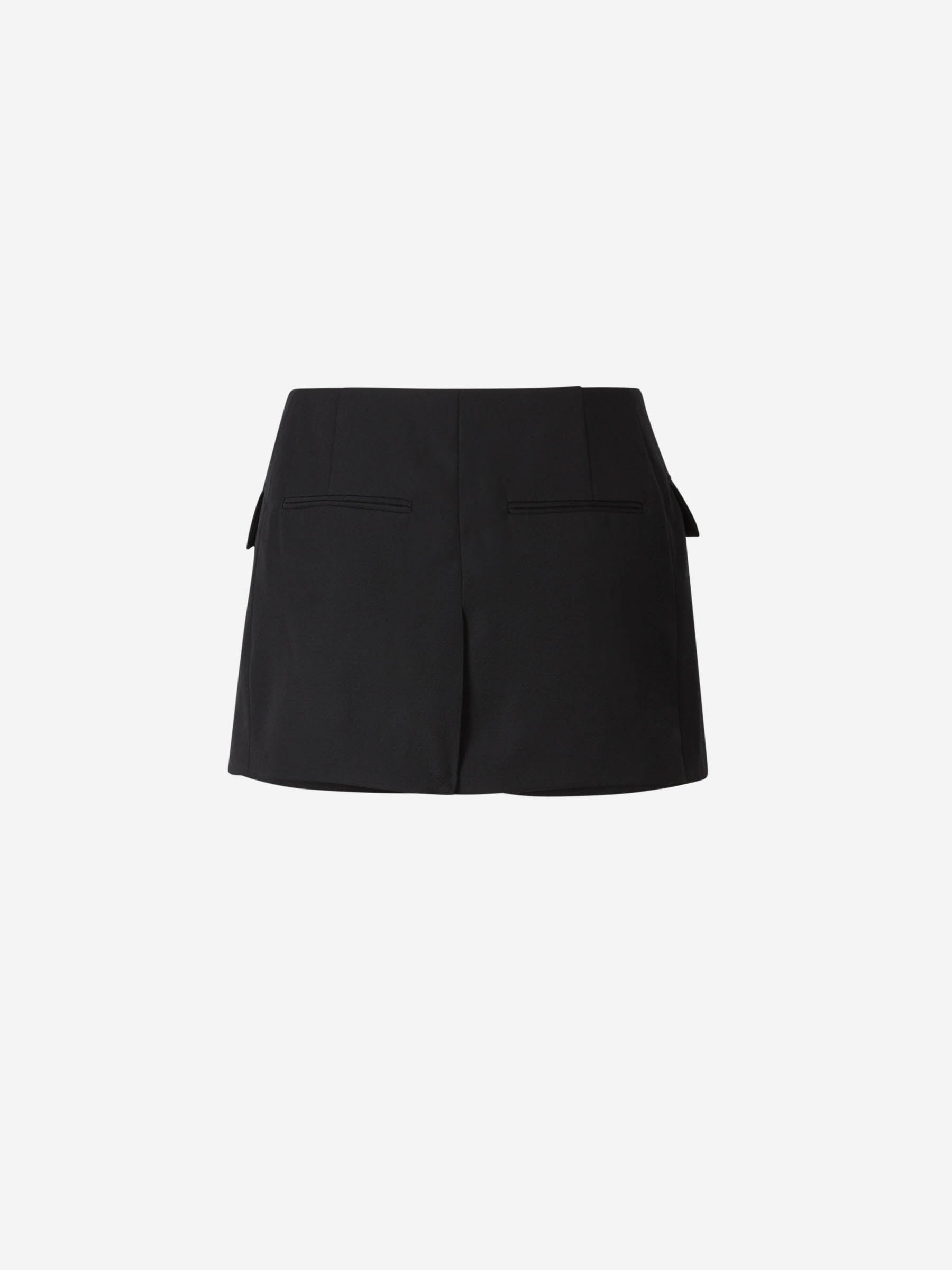 Outlet online Balmain Mujer Falda Mini Pantalón color Negro sku 750-001644 01 - Foto 2