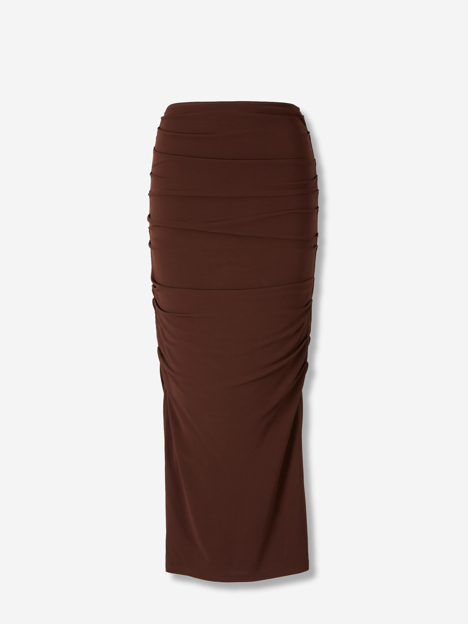 Outlet online Cult Gaia Mujer Falda Midi Dany color Marrón Oscuro sku 750-001648 01 - Foto 1
