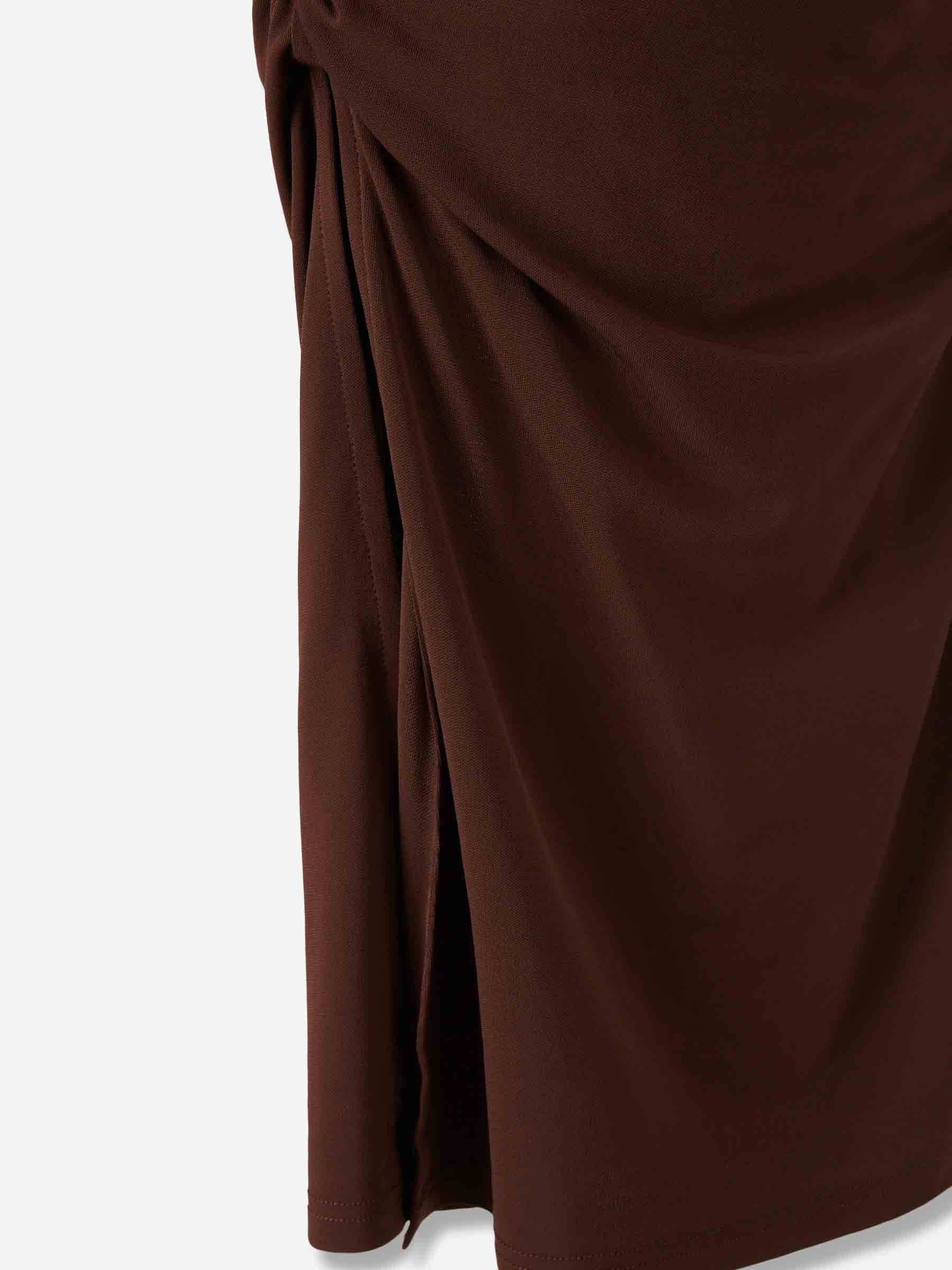 Outlet online Cult Gaia Mujer Falda Midi Dany color Marrón Oscuro sku 750-001648 01 - Foto 4