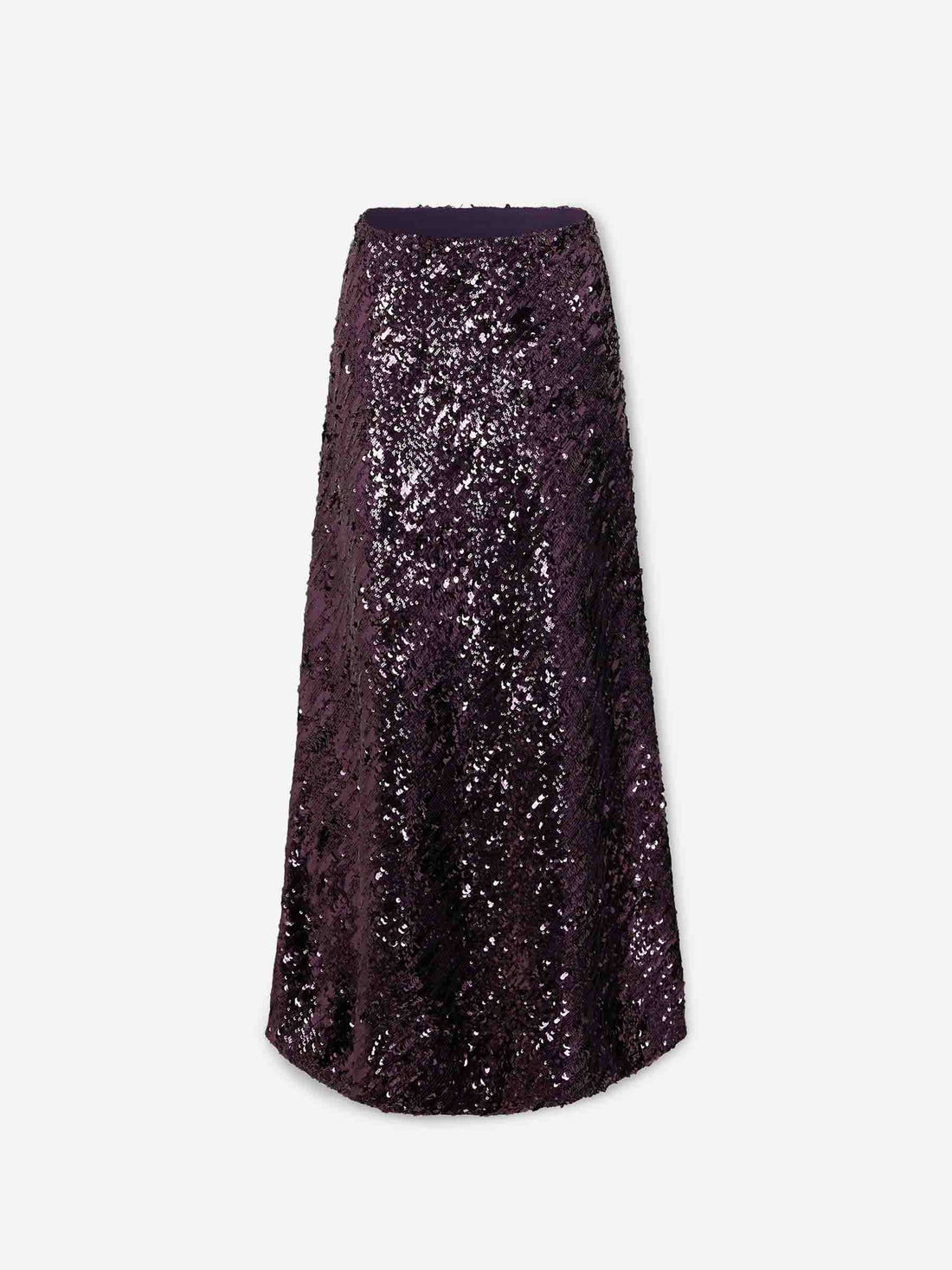 Outlet online Rabanne Mujer Falda Midi Sequin color Violeta sku 750-001701 01 - Foto 1