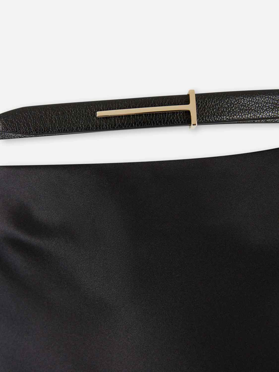 Outlet online Tom Ford Mujer Falda Maxi Seda color Negro sku 750-001714 01 - Foto 3