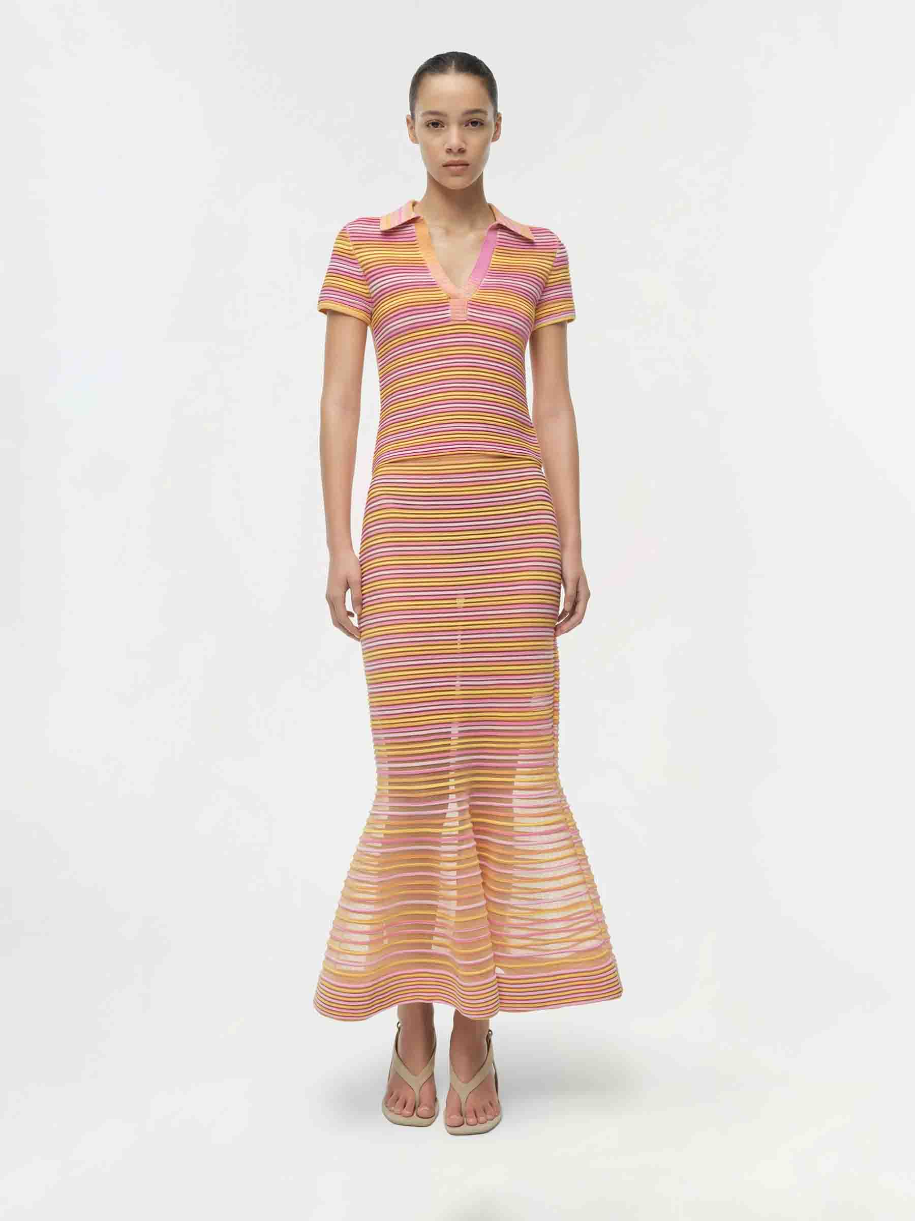 Outlet online Simkhai Mujer Falda Midi Sullivan color Multicolor sku 750-001792 01 - Foto 2