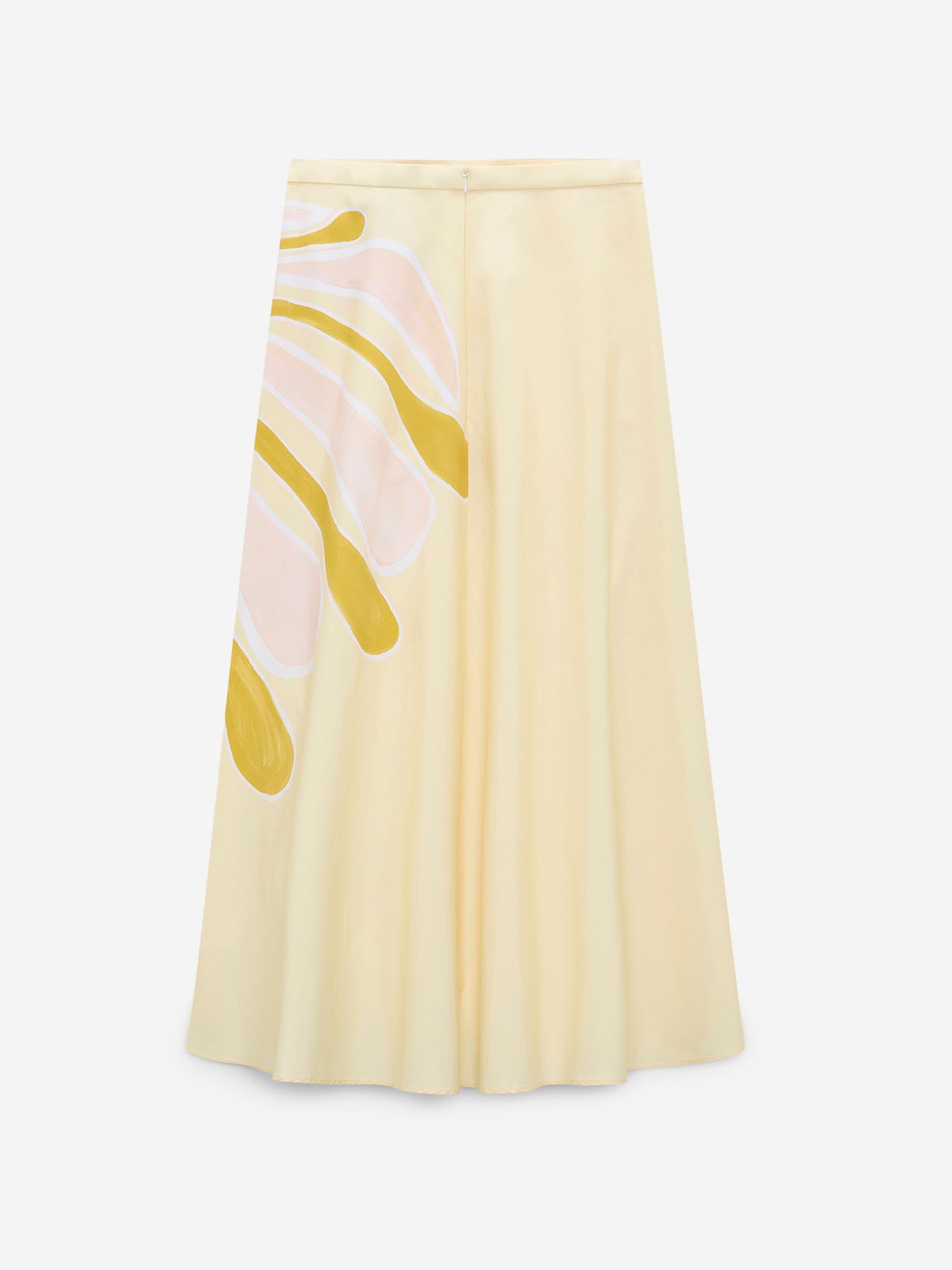 Dorothee Schumacher Mujer Barcelona Falda Midi Fluida color Amarillo sku 750-001796 01 - Foto 3