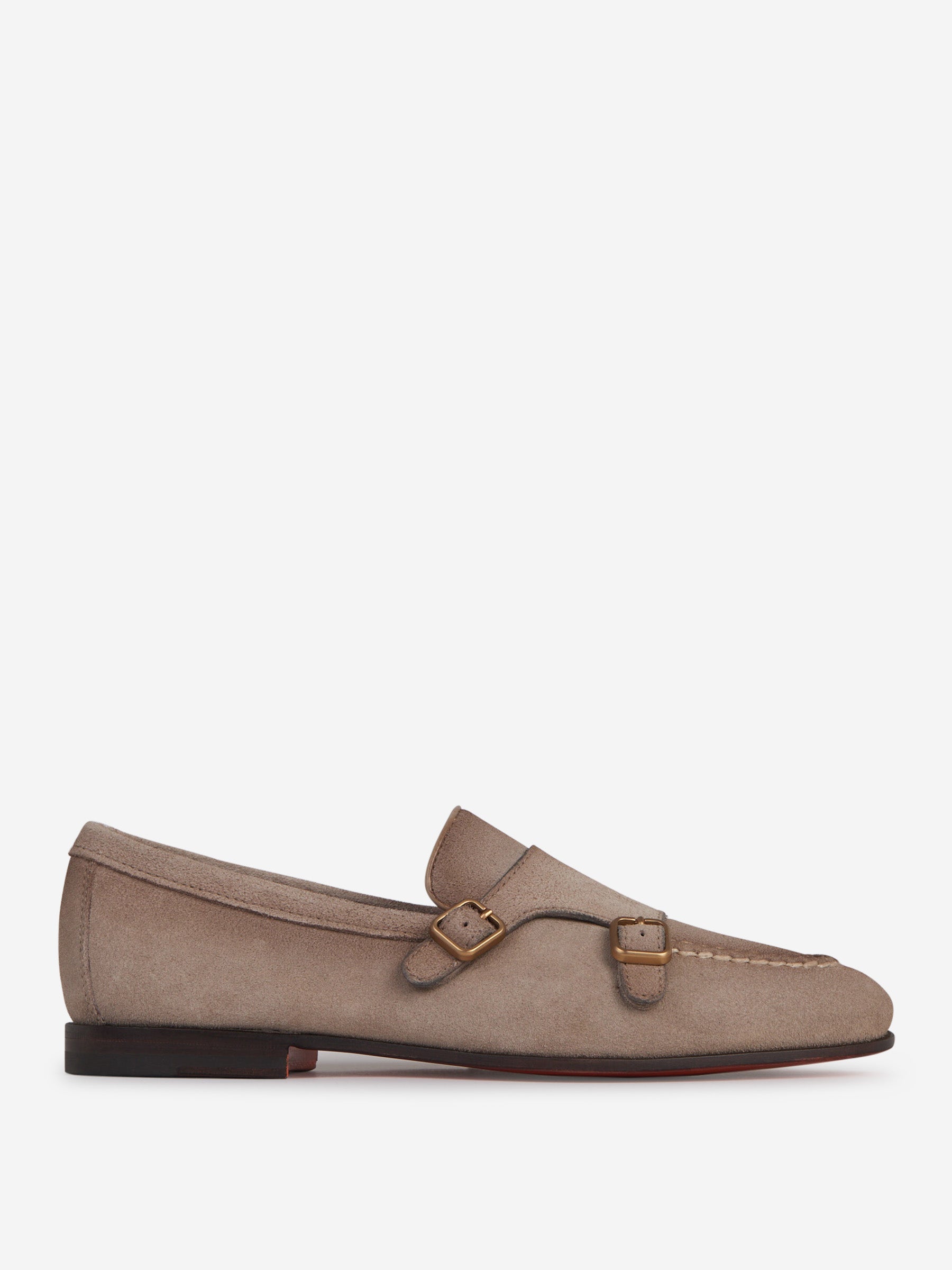Outlet online Santoni Hombre Mocasines Piel Ante color Topo sku 611-004407 01 - Foto 1