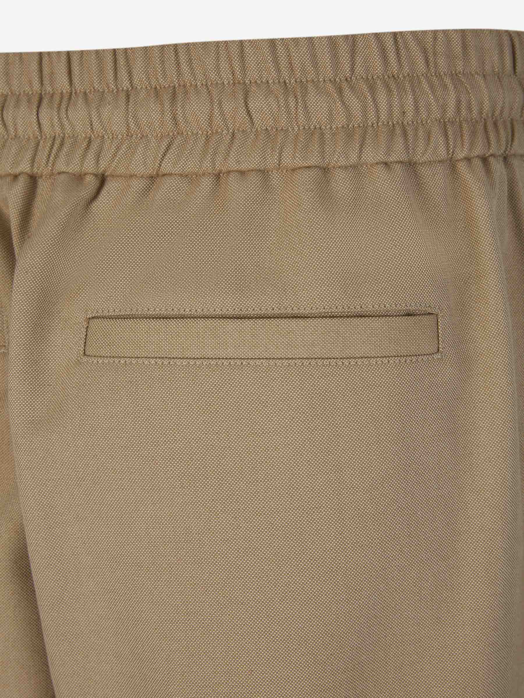 Outlet online McQueen Hombre Pantalones Jogger Algodón color Topo sku 521-002969 01 - Foto 4