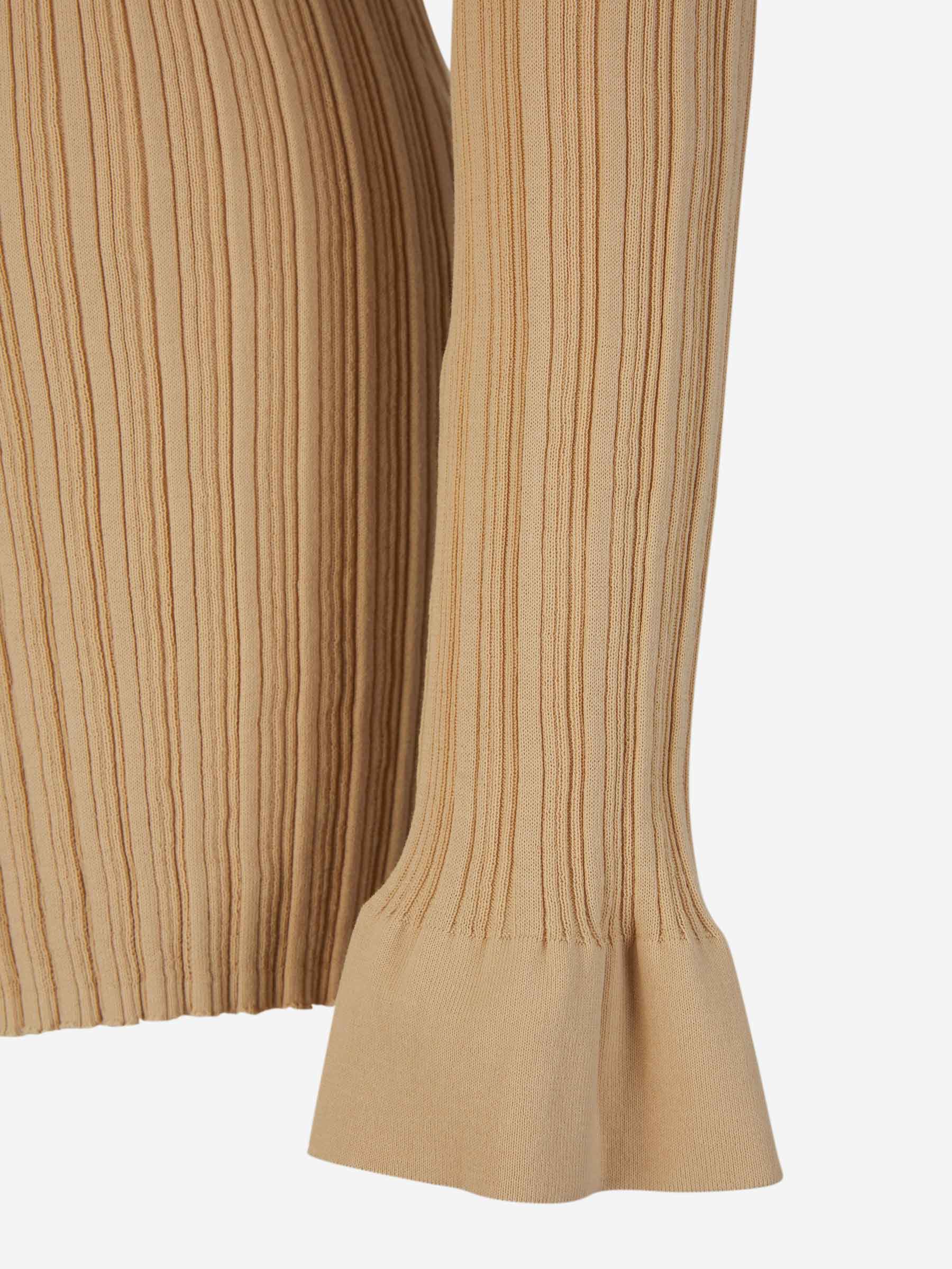 By Malene Birger Cárdigan Devora Lazos color Caramelo sku 711-003143 01 - Foto 4