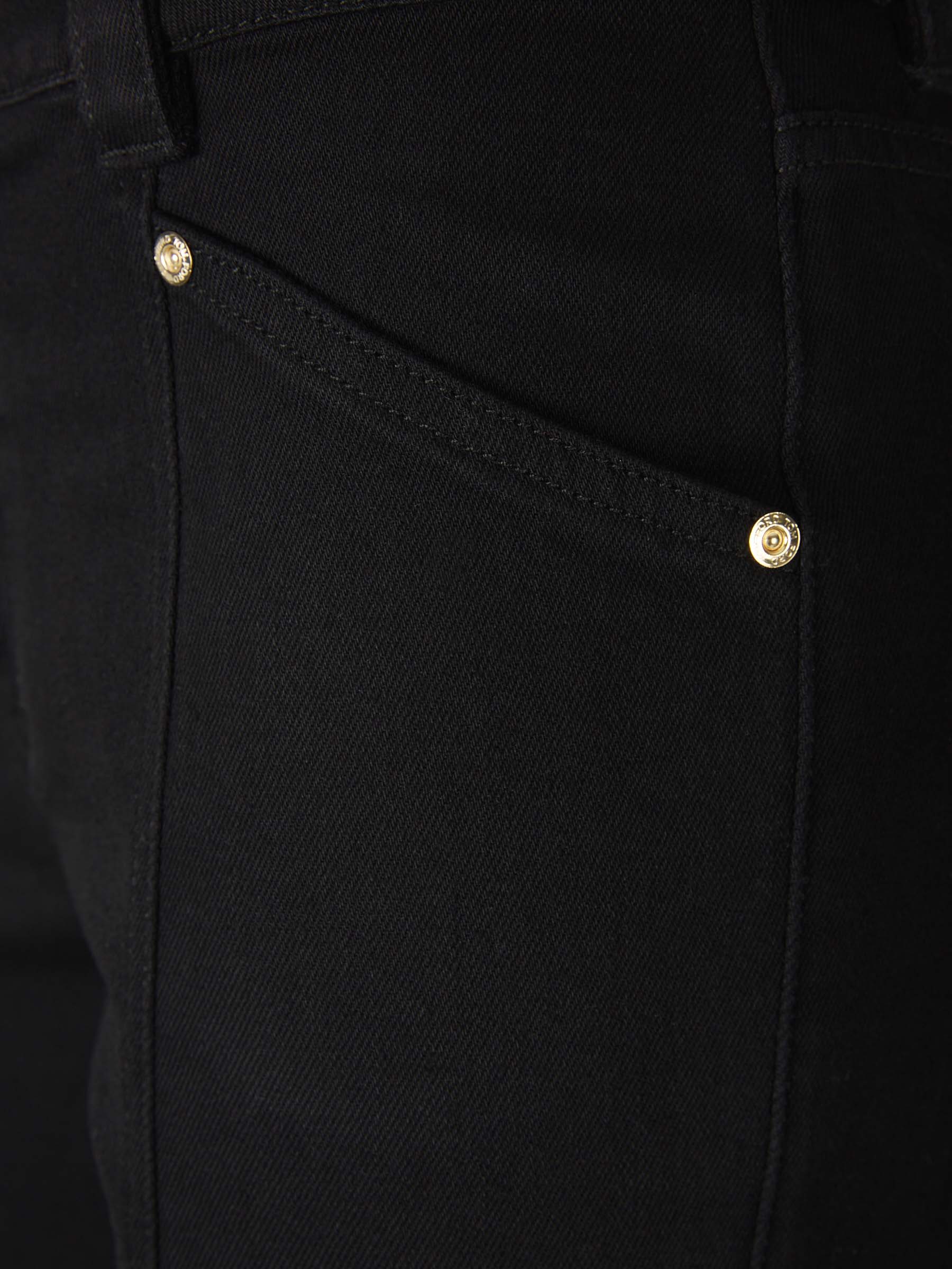 Outlet online Tom Ford Mujer Pantalones Denim Comfort color Negro sku 761-003089 01 - Foto 3