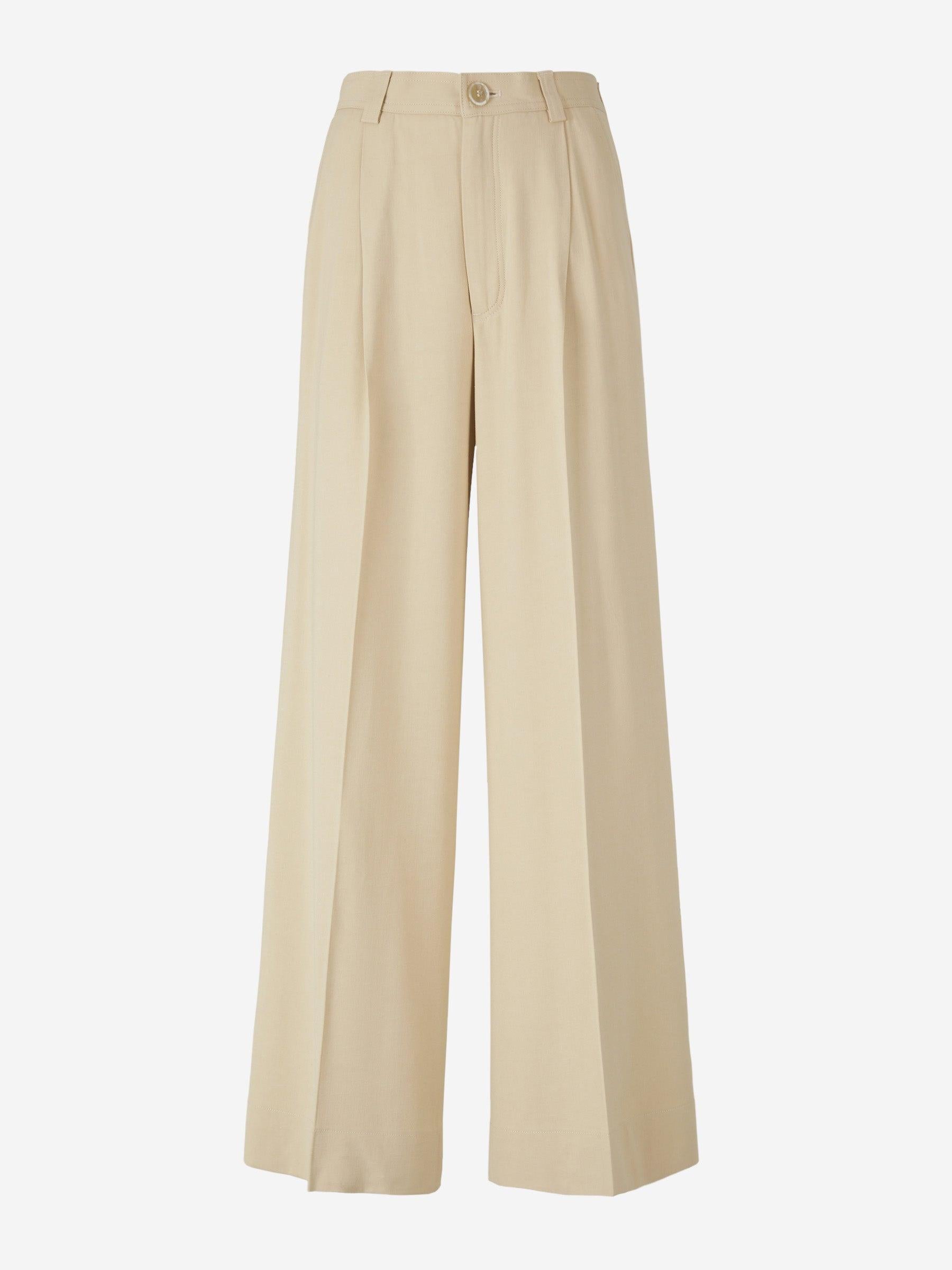 Outlet online Rodebjer Mujer Pantalones Pinza Anchos color Crema sku 761-003102 01 - Foto 1