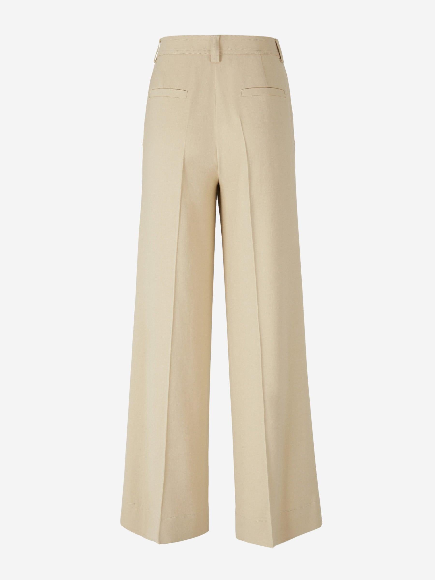 Outlet online Rodebjer Mujer Pantalones Pinza Anchos color Crema sku 761-003102 01 - Foto 2