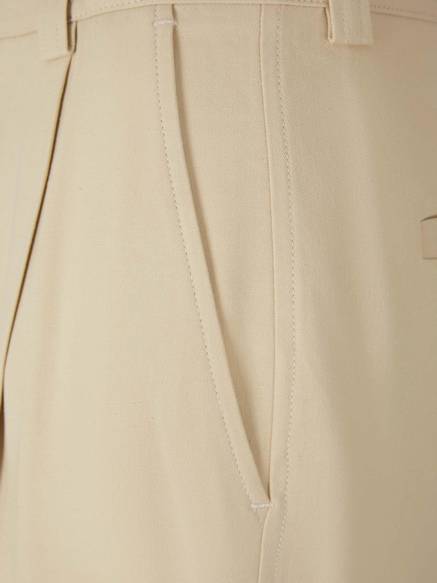 Outlet online Rodebjer Mujer Pantalones Pinza Anchos color Crema sku 761-003102 01 - Foto 3