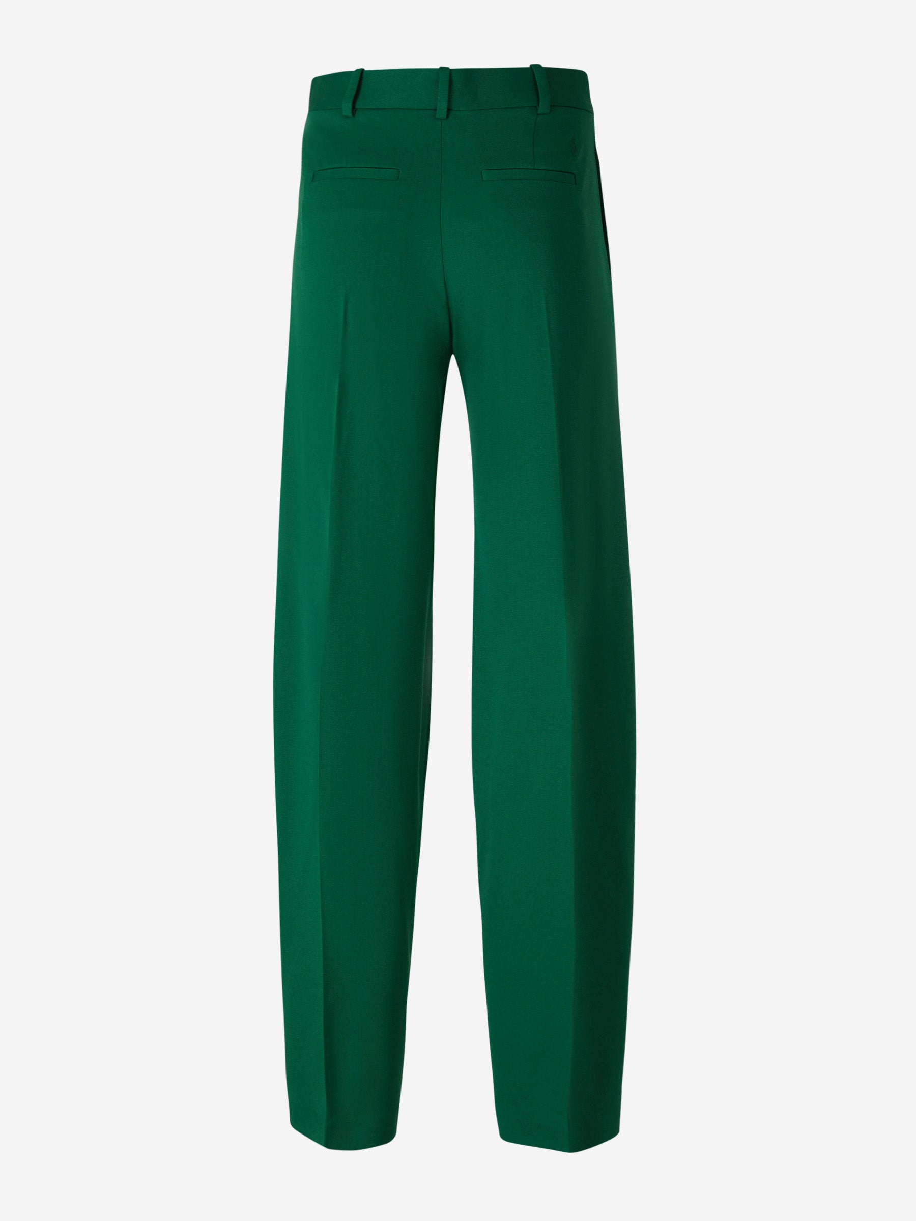 Outlet online The Attico Mujer Pantalones Liso Lana color Verde Claro sku 761-003231 01 - Foto 3