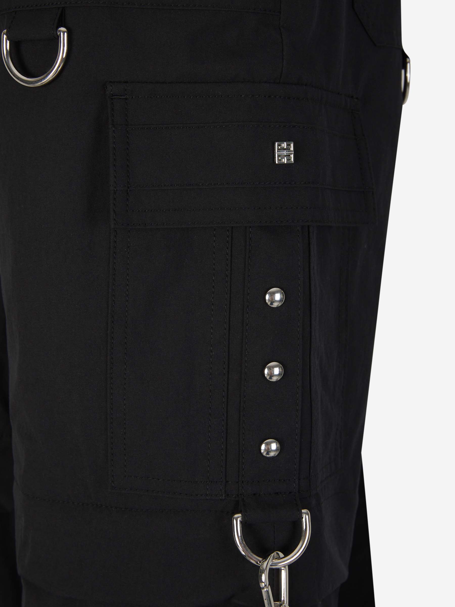 Outlet online Givenchy Mujer Pantalones Técnicos Cargo color Negro sku 761-003255 01 - Foto 5
