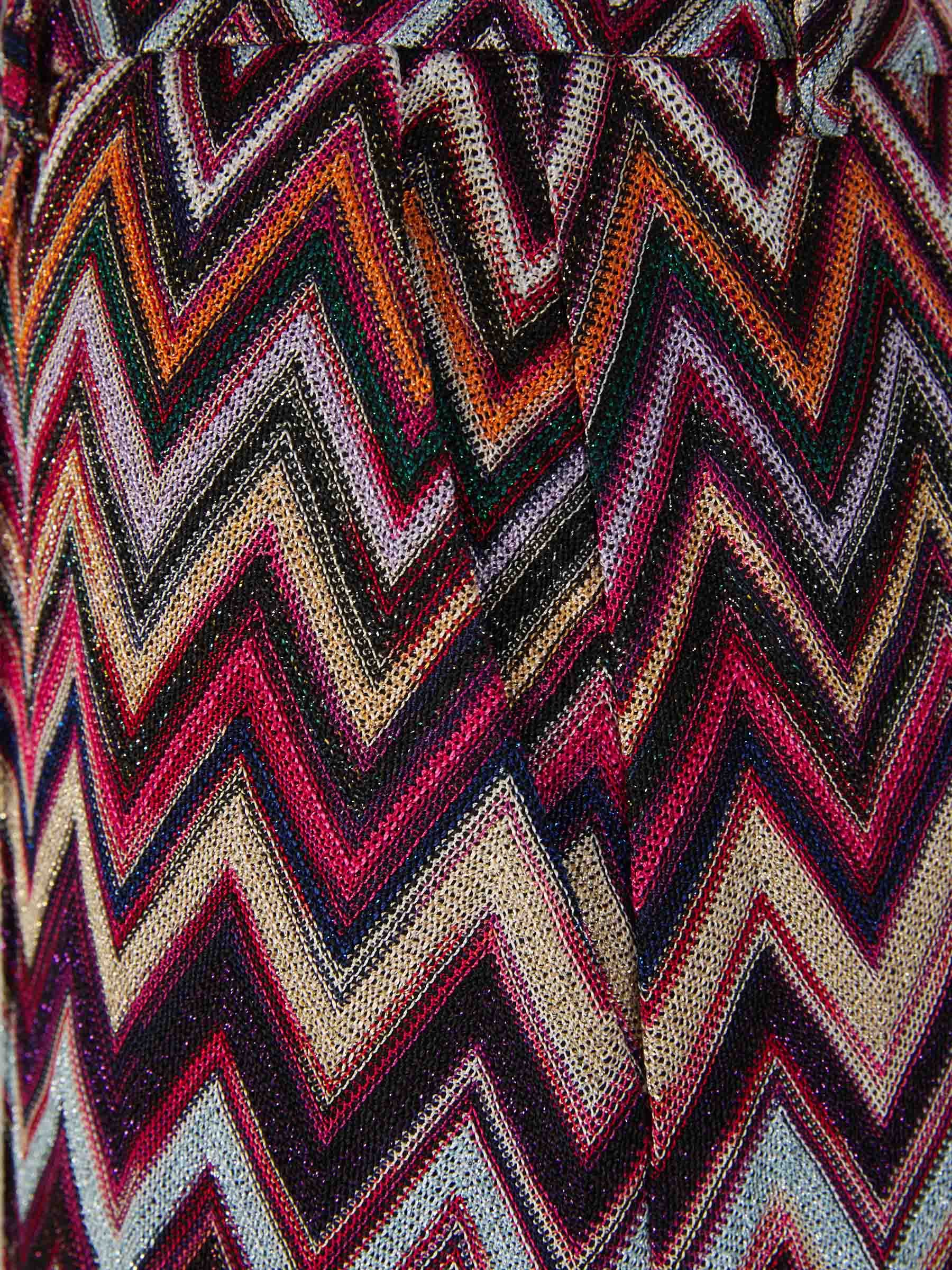 Outlet online Missoni Mujer Joggers Multicolor Anchos color Purpura Oscuro sku 761-003269 01 - Foto 4
