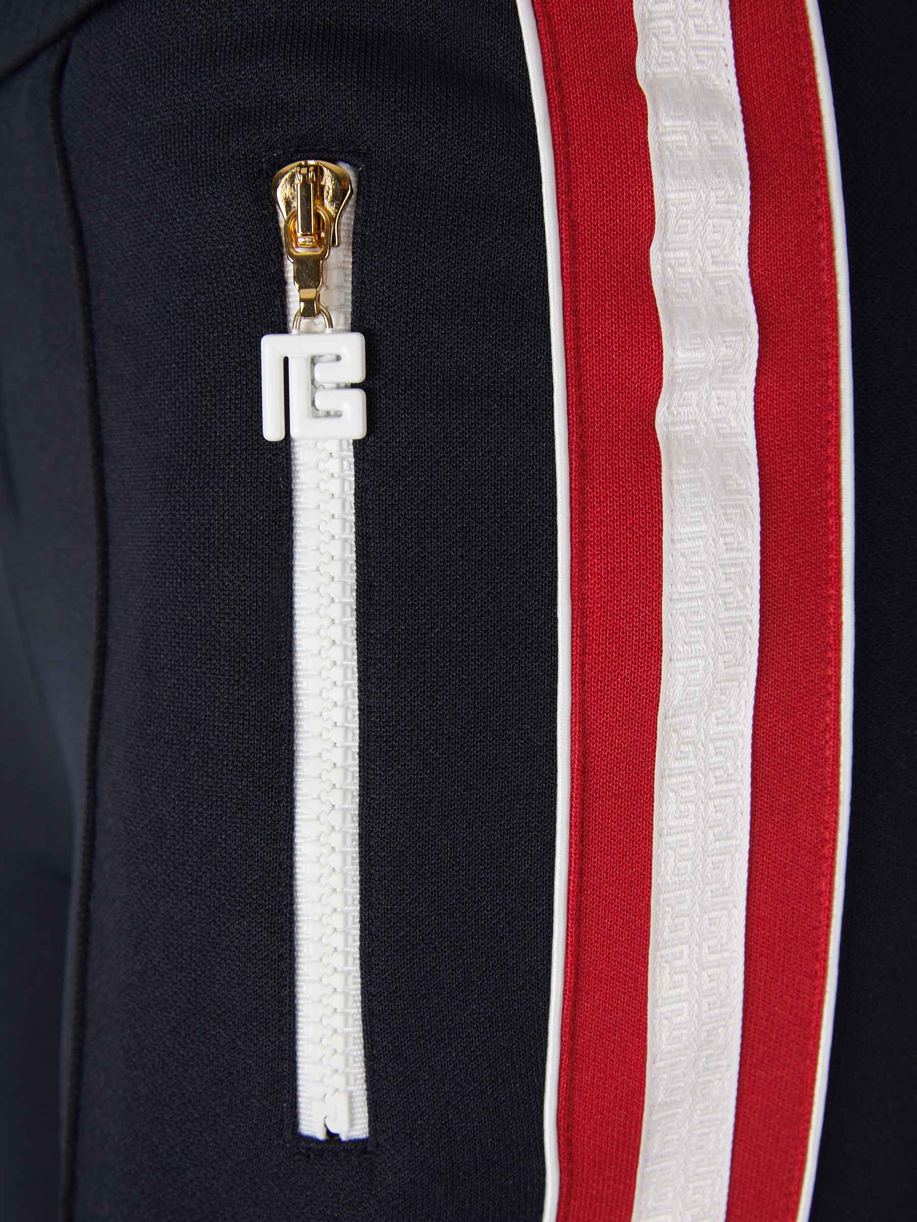 Outlet online Balmain Mujer Joggers Franjes Acampanados color Azul Marino sku 761-003274 01 - Foto 5