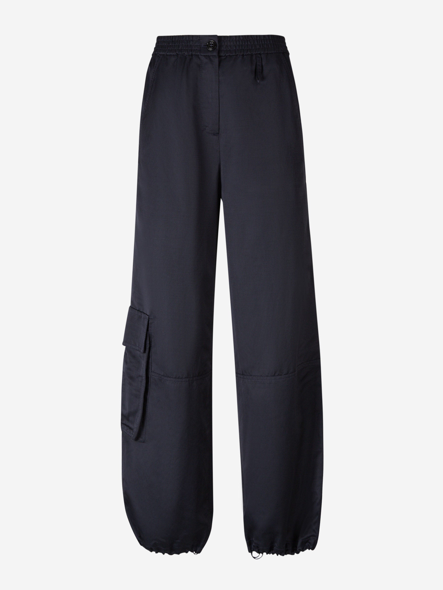 Outlet online Dorothee Schumacher Mujer Pantalones Papertouch Ease color Verde Militar sku 761-003276 02 - Foto 1