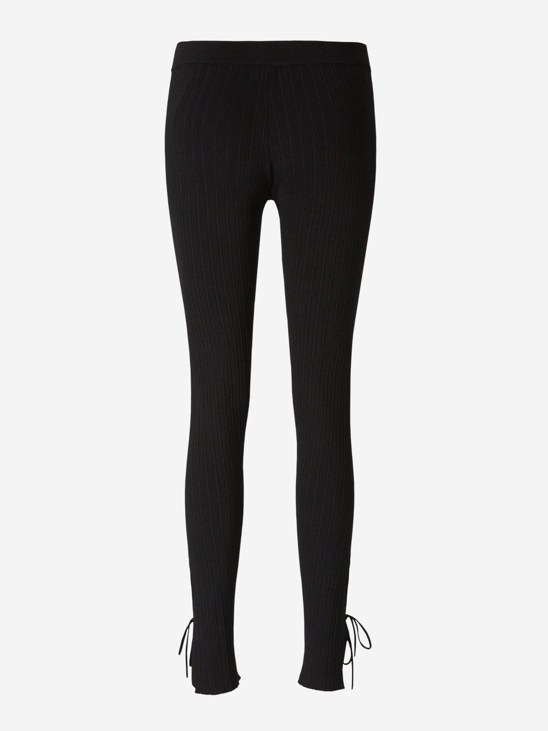 Outlet online Tom Ford Mujer Leggings Punto Acanalado color Negro sku 761-003304 01 - Foto 2