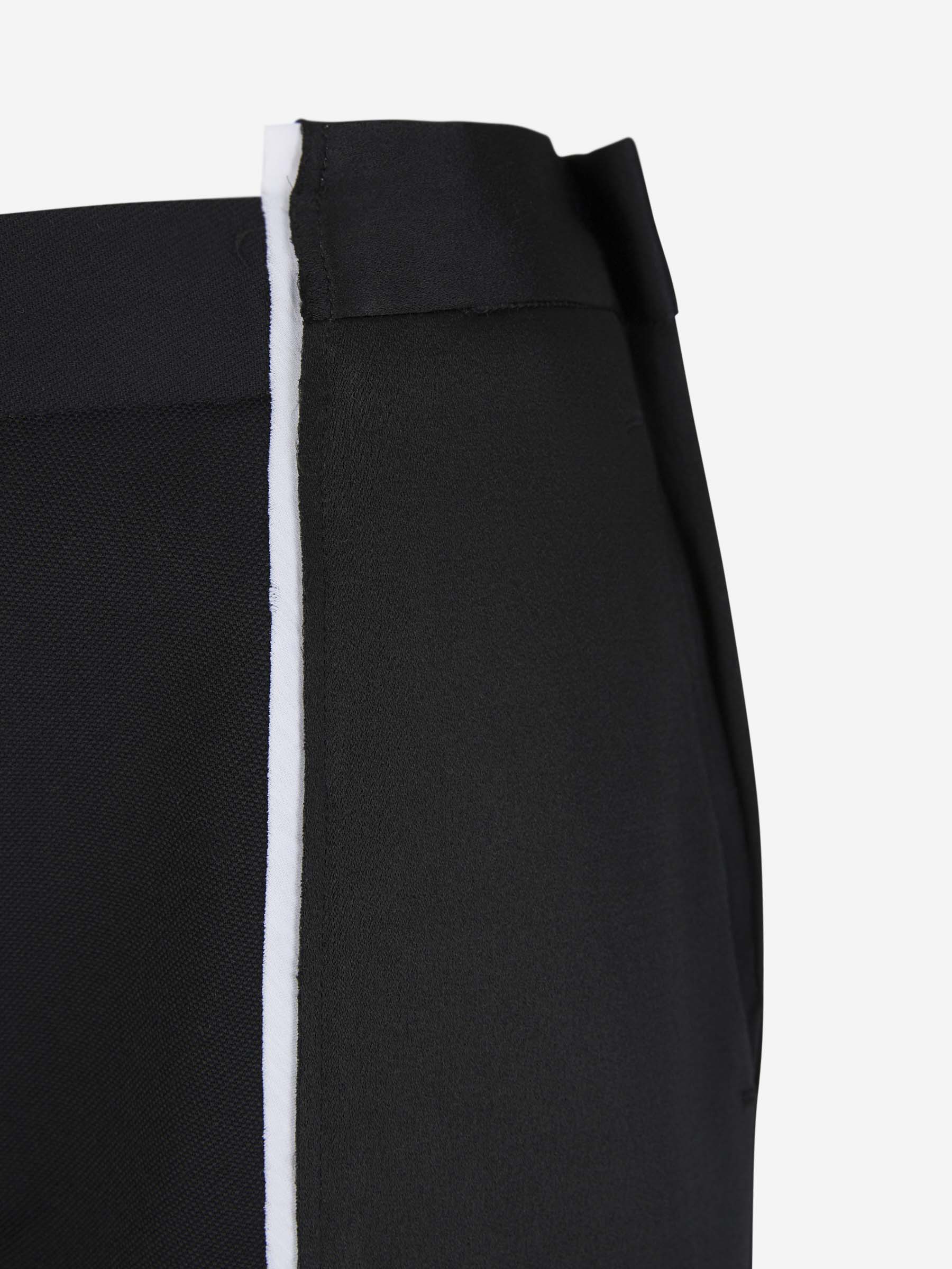 Outlet online Victoria Beckham Mujer Pantalones Cintura Escalonada color Negro sku 761-003342 01 - Foto 4