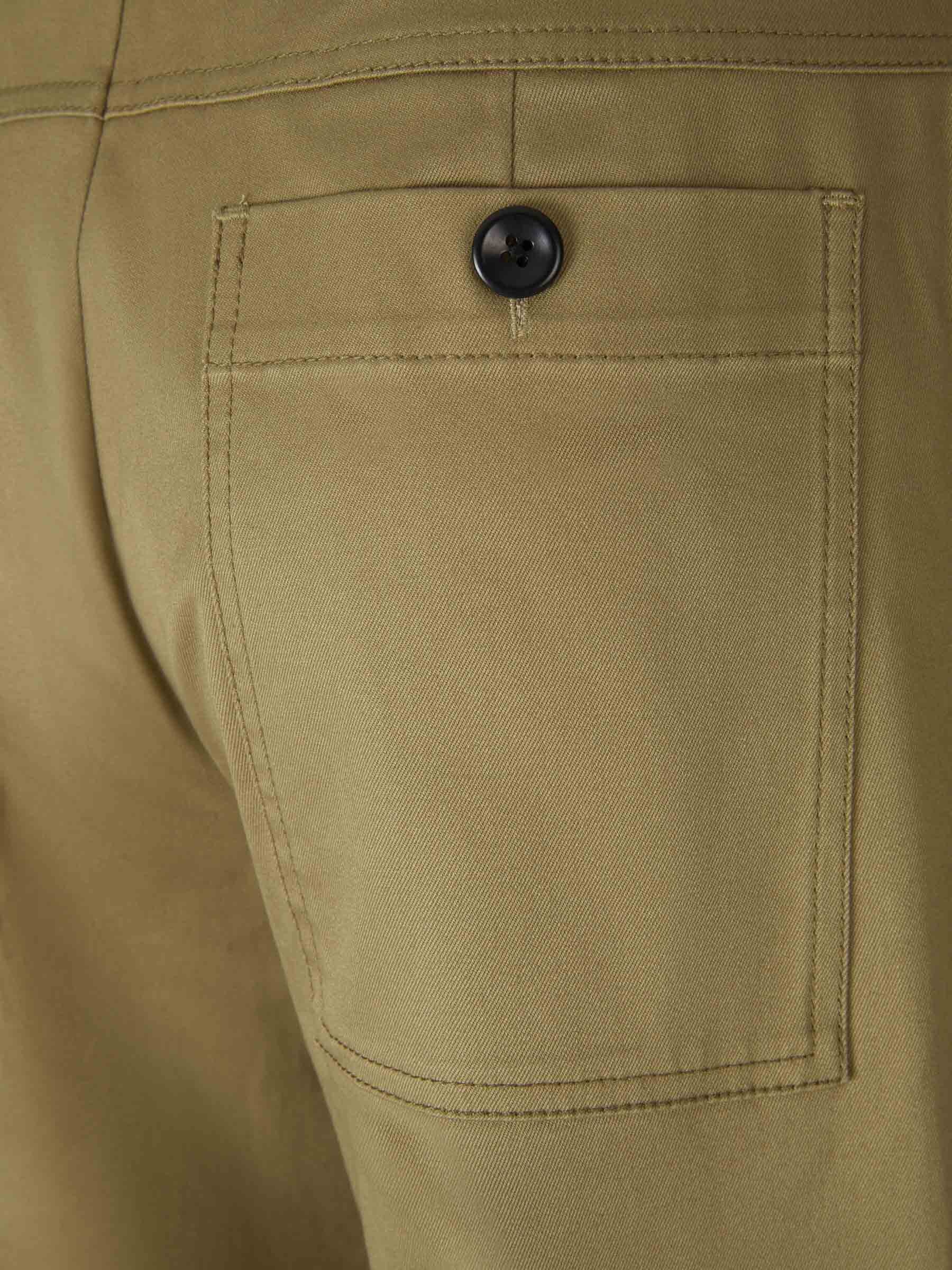 Outlet online Proenza Schouler Mujer Pantalones Cargo Algodón color Verde Militar sku 761-003359 01 - Foto 5