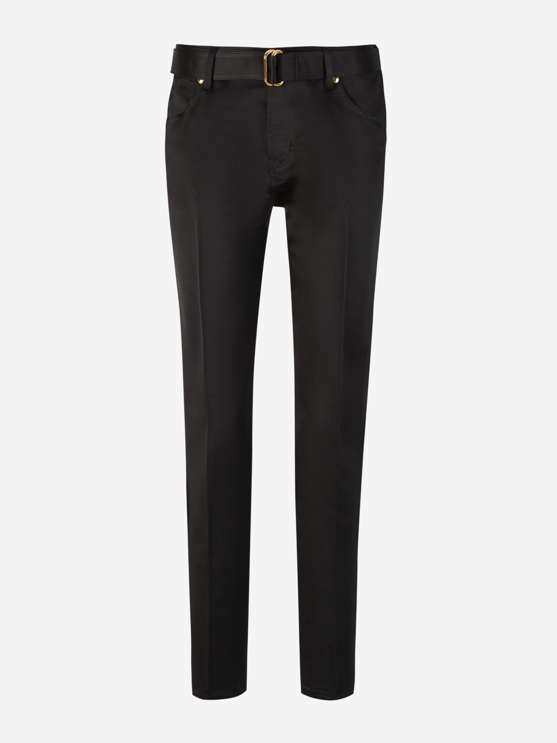 Outlet online Tom Ford Mujer Pantalones Seda Cinturón color Negro sku 761-003378 01 - Foto 1