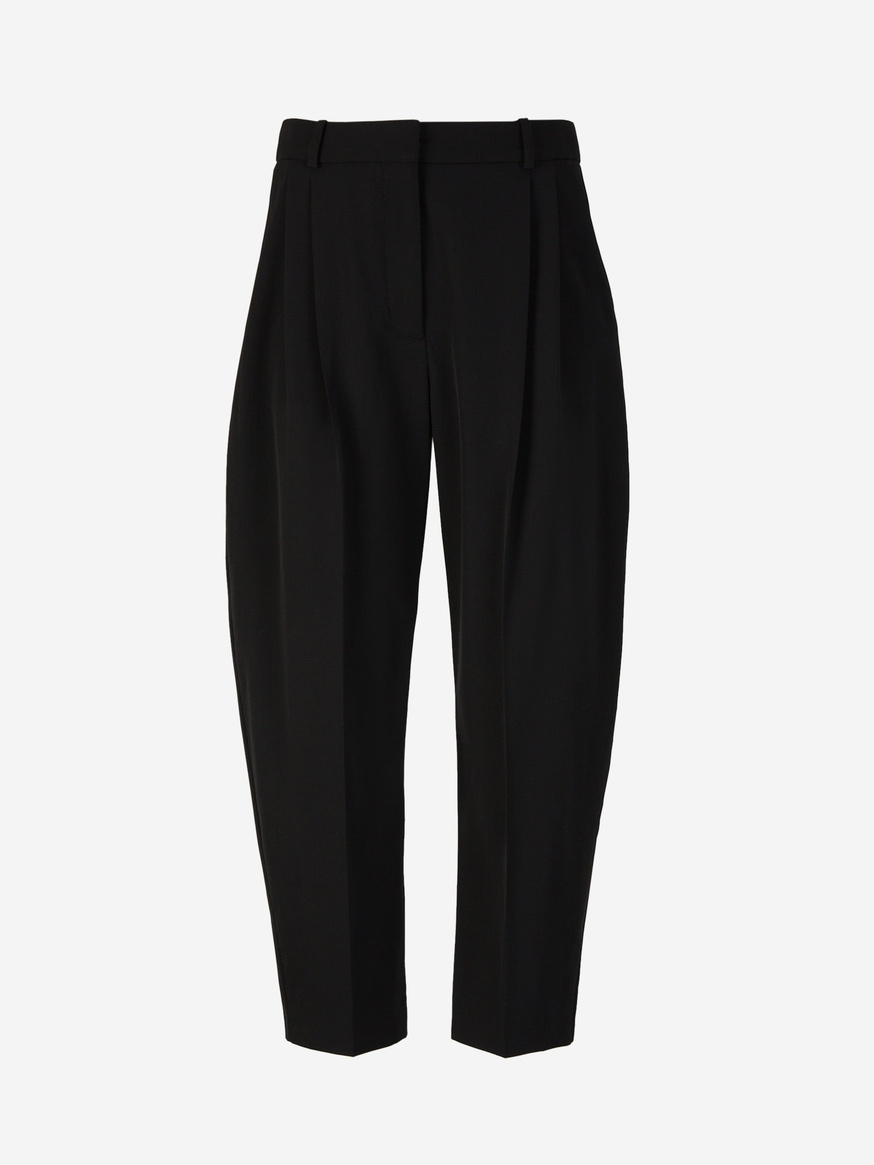 Outlet online Stella McCartney Mujer Pantalones Lana Pliegues color Negro sku 761-003442 01 - Foto 1