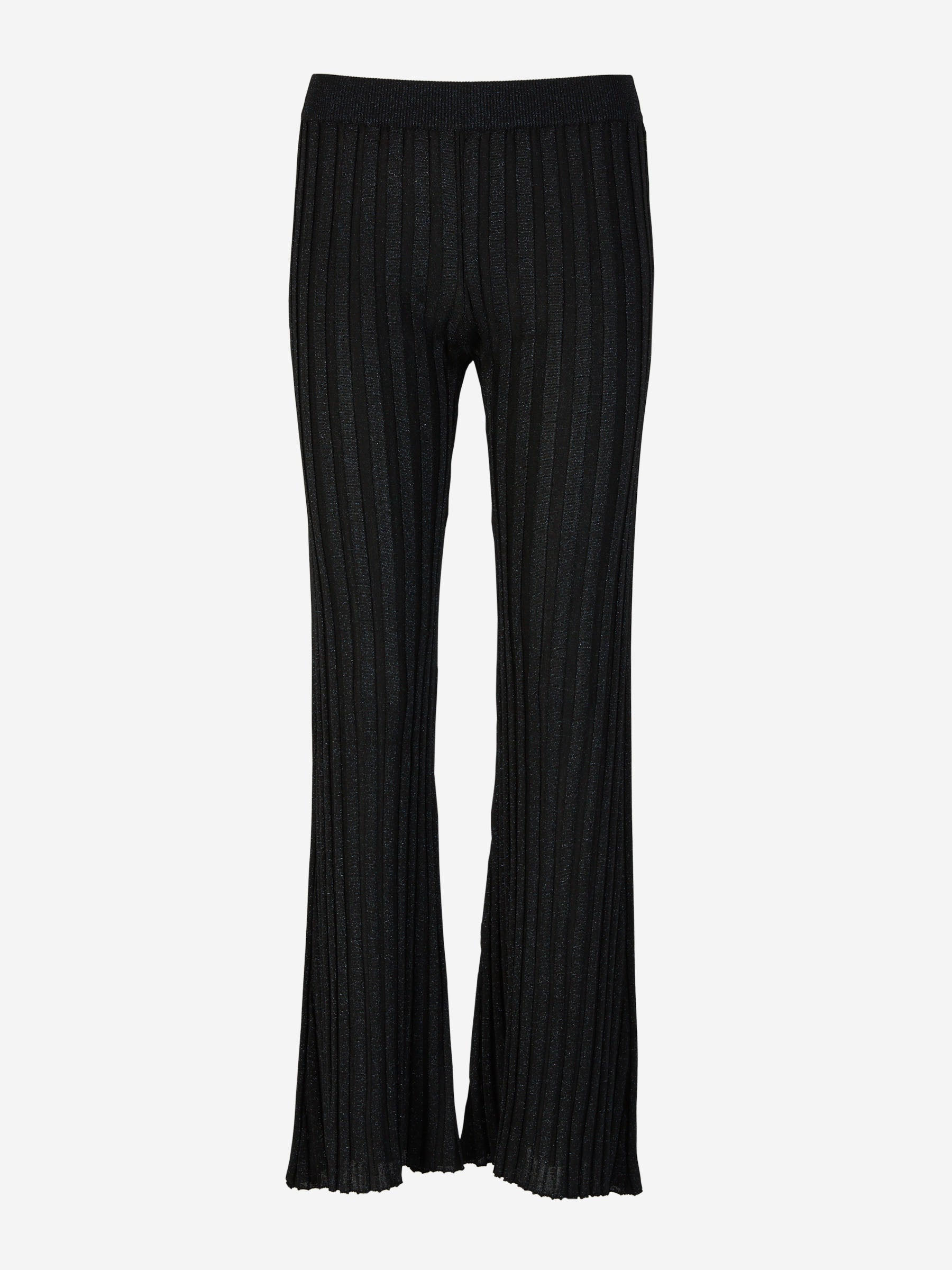 Outlet online Stella McCartney Mujer Pantalones Punto Lurex color Negro sku 761-003443 01 - Foto 1