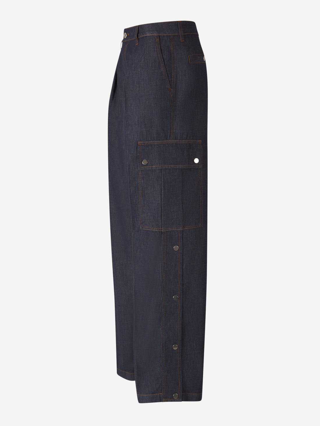 Burberry Mujer Barcelona Pantalones Cargo Denim color Azul Denim Oscuro sku 761-003537 01 - Foto 2