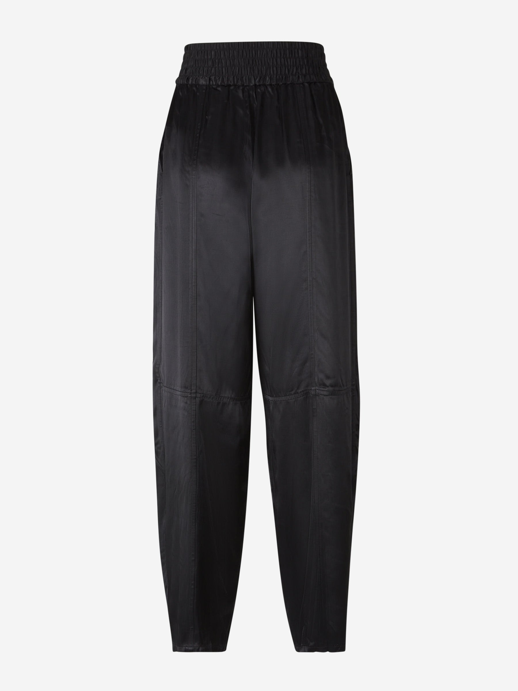 Outlet online Alexander Wang Mujer Pantalones Balloon Satén color Negro sku 761-003595 01 - Foto 3