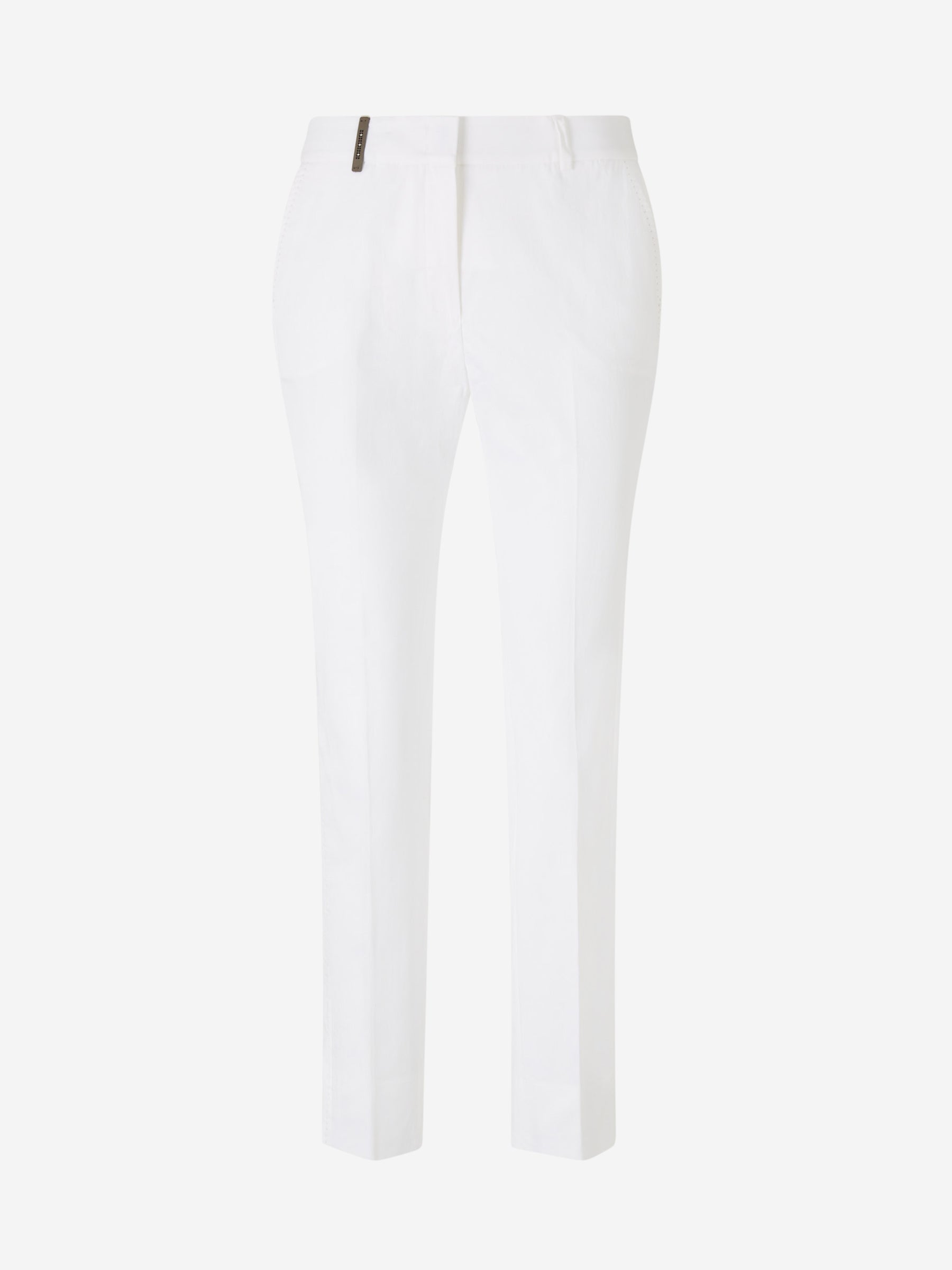 Outlet online Peserico Mujer Pantalones Vestir Icon color Blanco sku 761-003611 01 - Foto 1