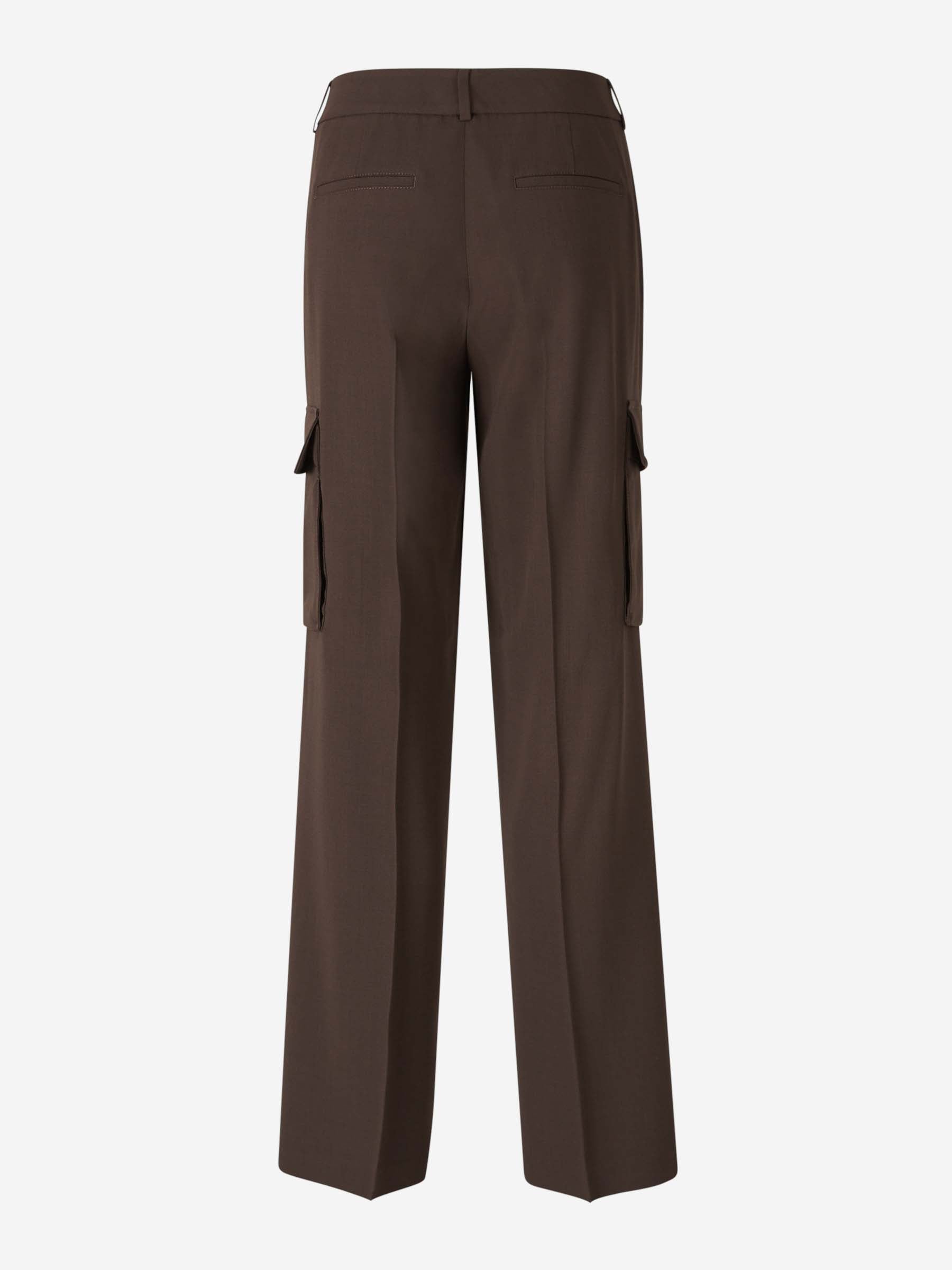 Outlet online Peserico Mujer Pantalones Cargo color Marron sku 761-003617 01 - Foto 3