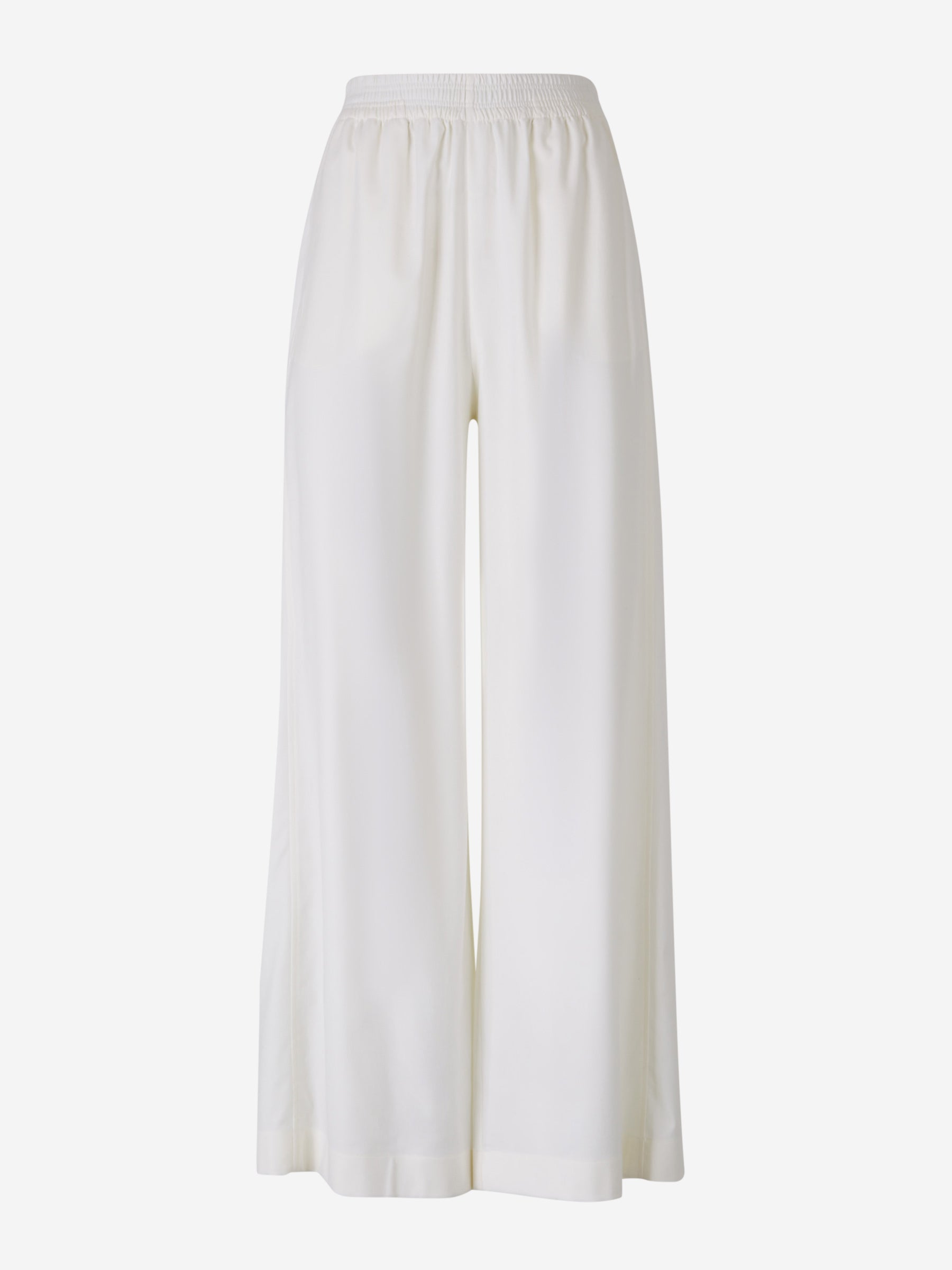 Outlet online Fabiana Filippi Mujer Pantalones Franela Fluidos color Marfil sku 761-003651 01 - Foto 1