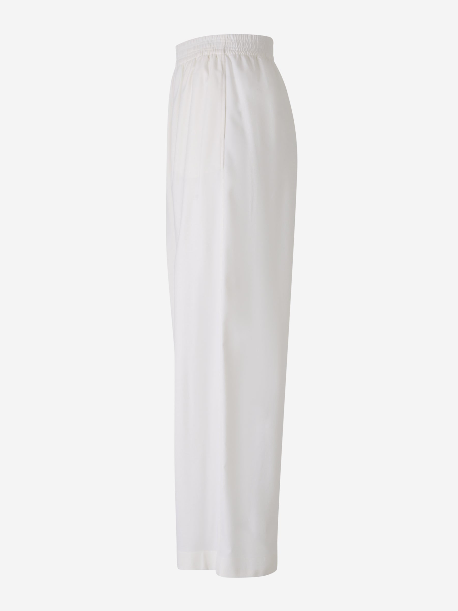 Outlet online Fabiana Filippi Mujer Pantalones Franela Fluidos color Marfil sku 761-003651 01 - Foto 2