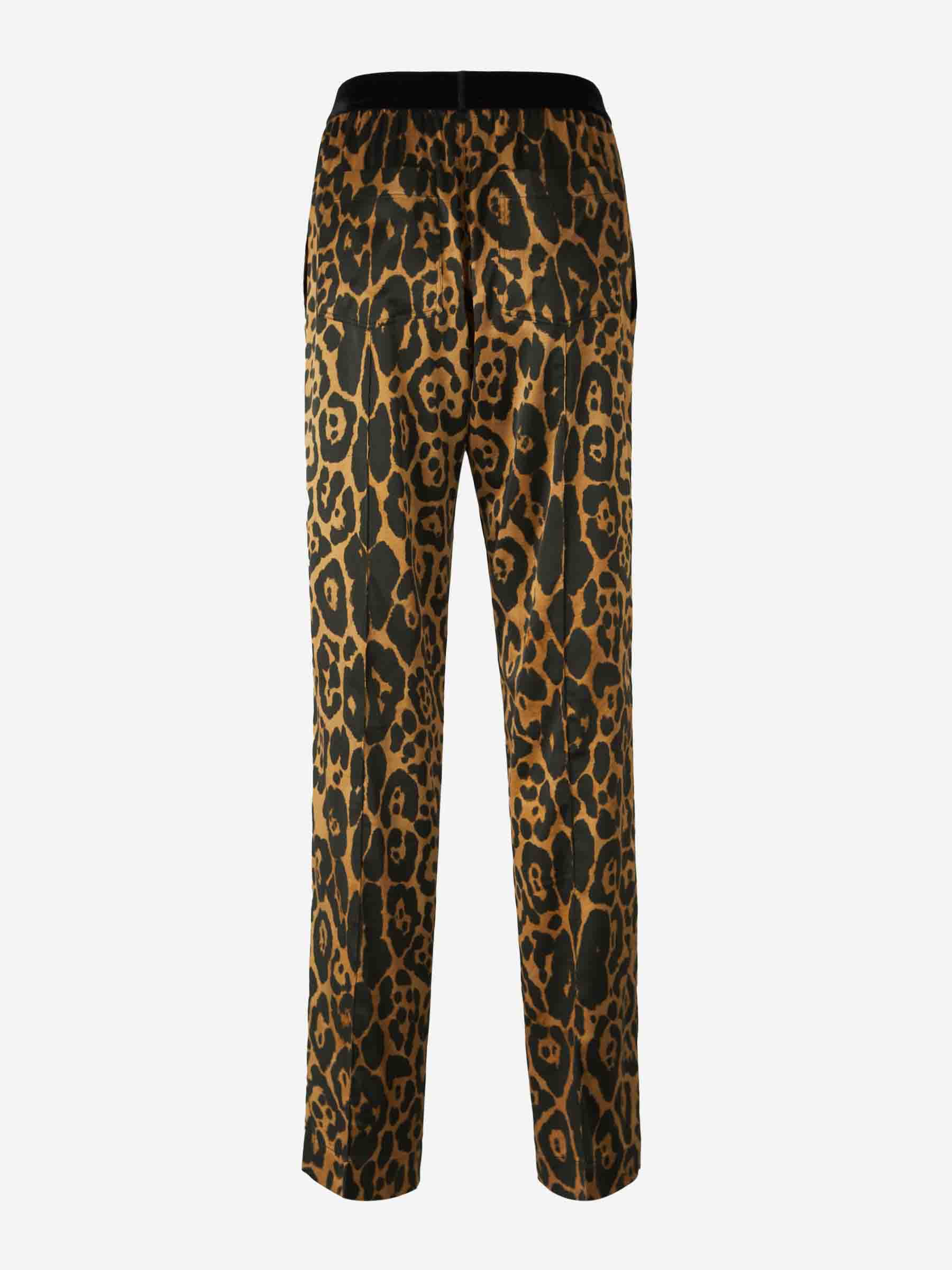 Outlet online Tom Ford Mujer Pantalones Leopardo Seda color Leopardo sku 761-003689 01 - Foto 3
