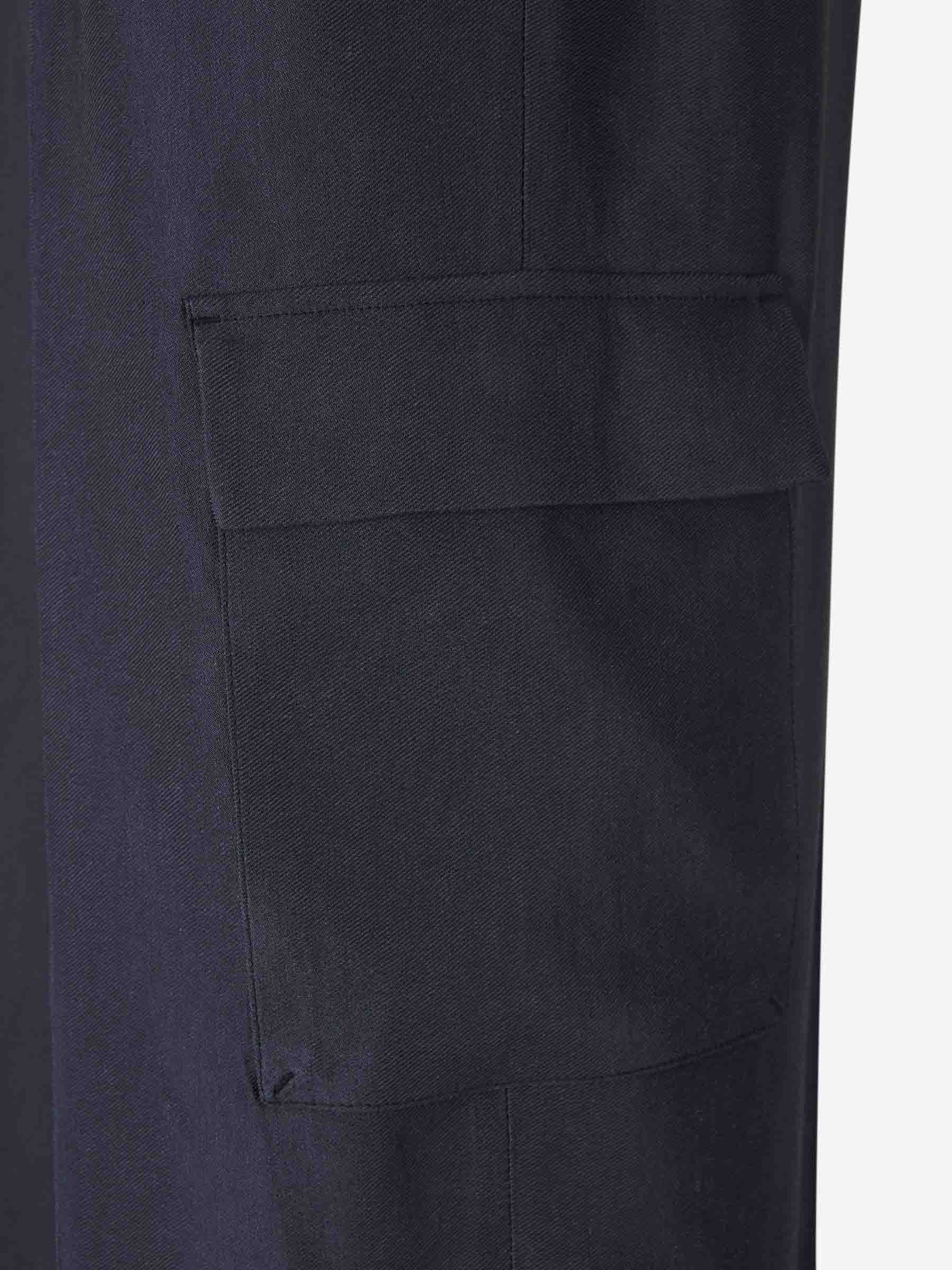 Peserico Mujer Barcelona Pantalones Cargo Formales color Azul Marino sku 761-003696 01 - Foto 5