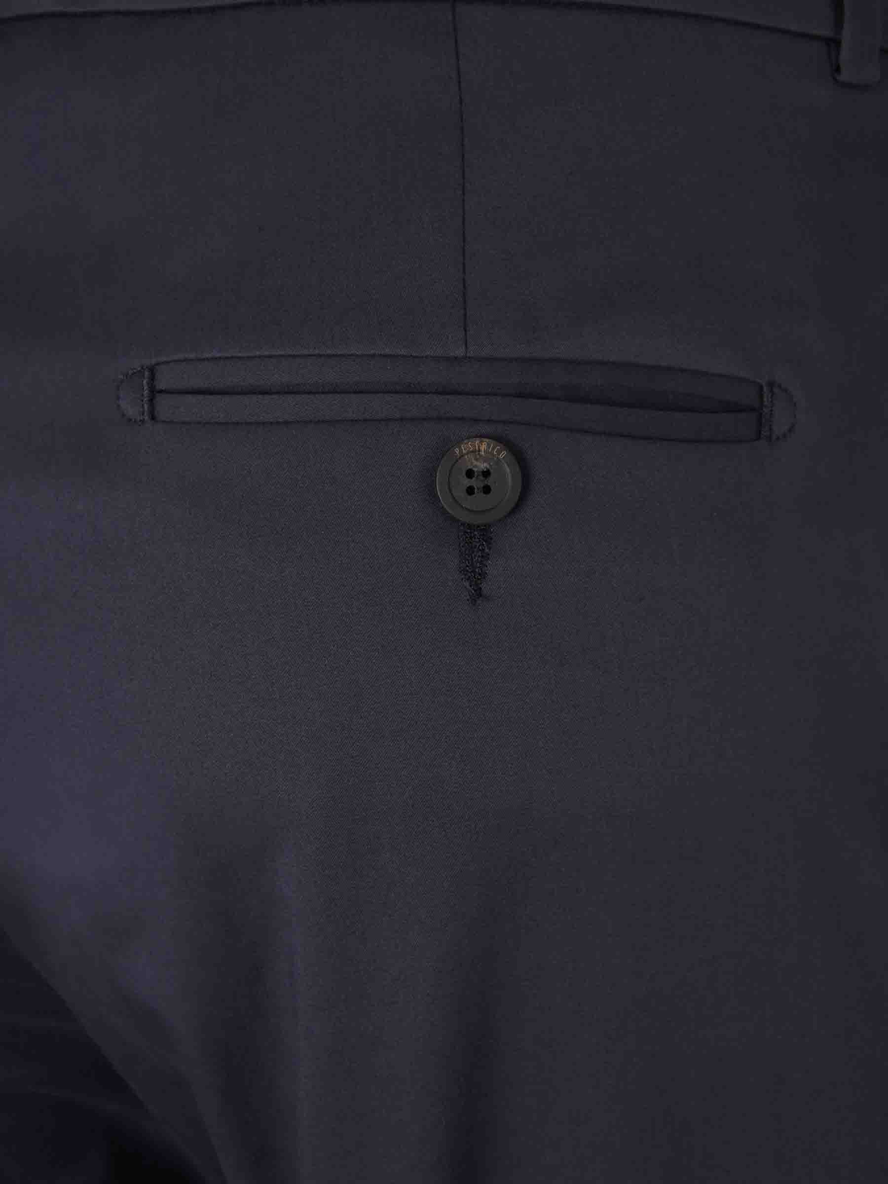 Peserico Mujer Barcelona Pantalones Formales 4718 color Azul Noche sku 761-003698 02 - Foto 6