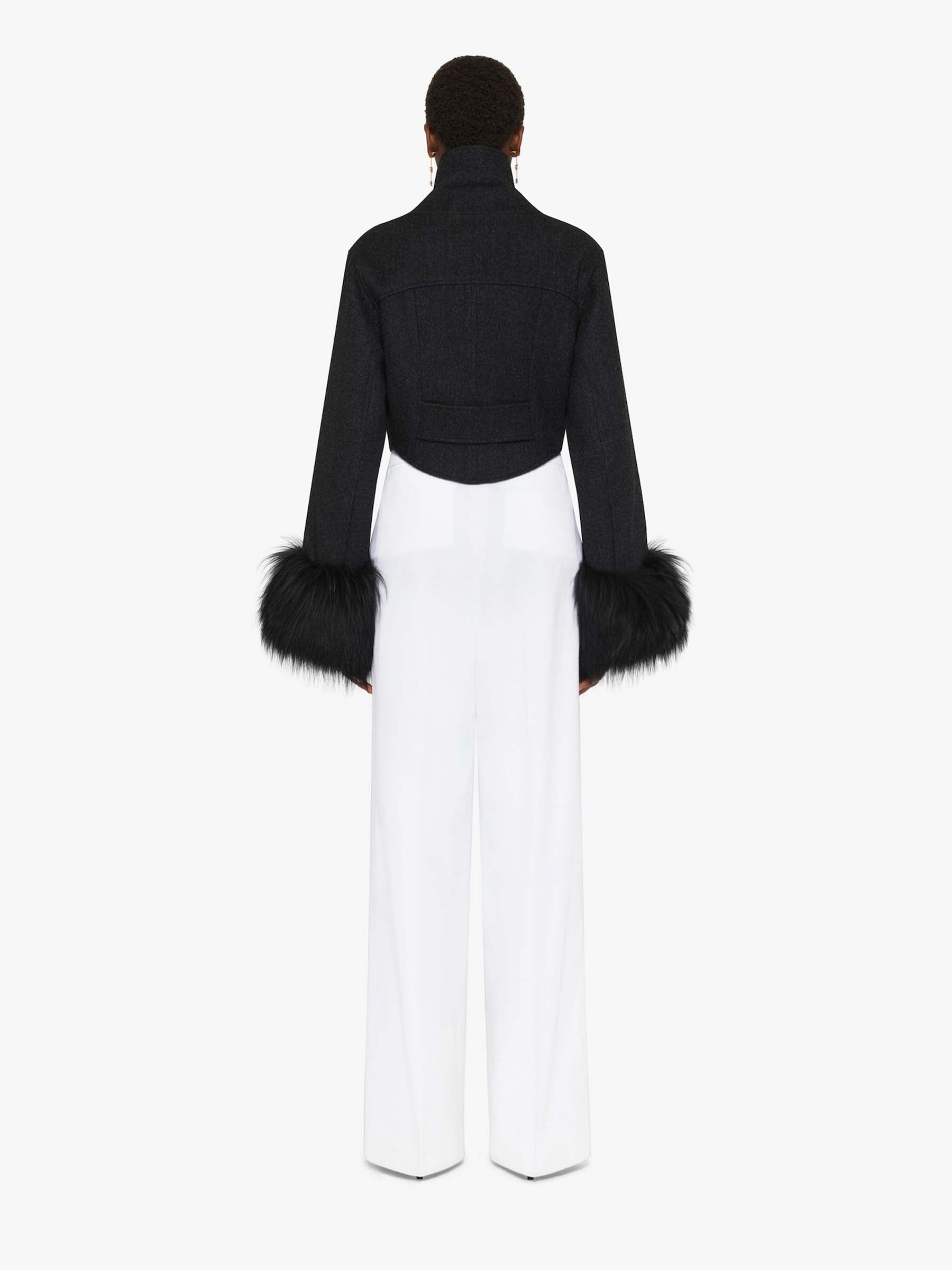 Givenchy Mujer Barcelona Pantalones Plisados Algodón color Blanco sku 761-003704 01 - Foto 3
