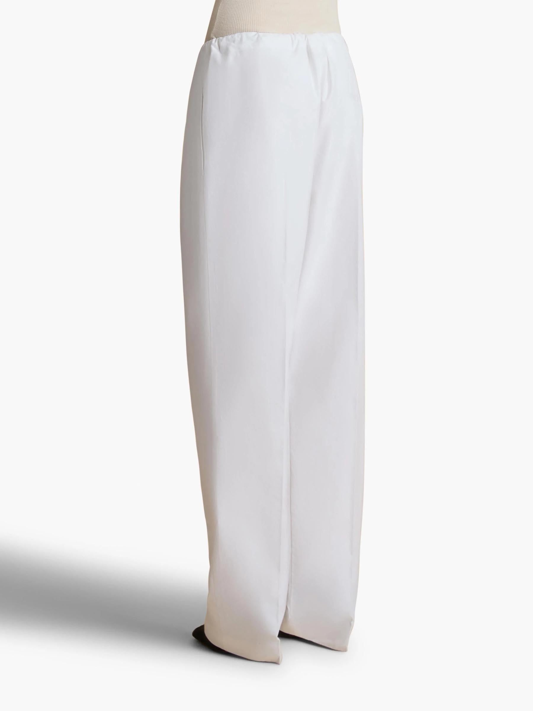 Khaite Mujer Barcelona Pantalones Trenton color Blanco sku 761-003713 01 - Foto 3