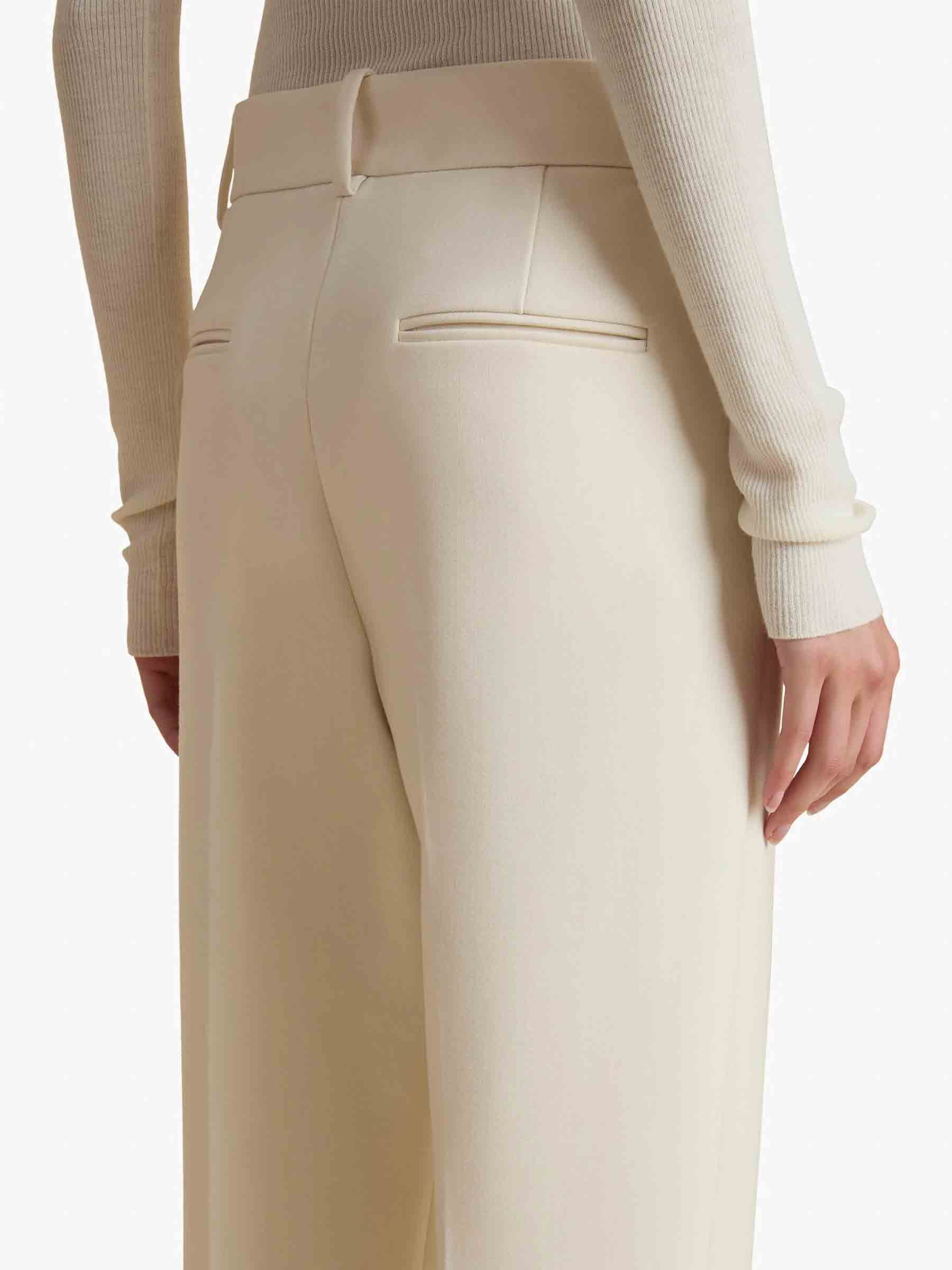 Khaite Mujer Barcelona Pantalones Formales Cambie color Marfil sku 761-003714 01 - Foto 4